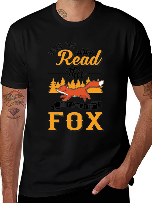 Funny Fox Graphic T-Shirt