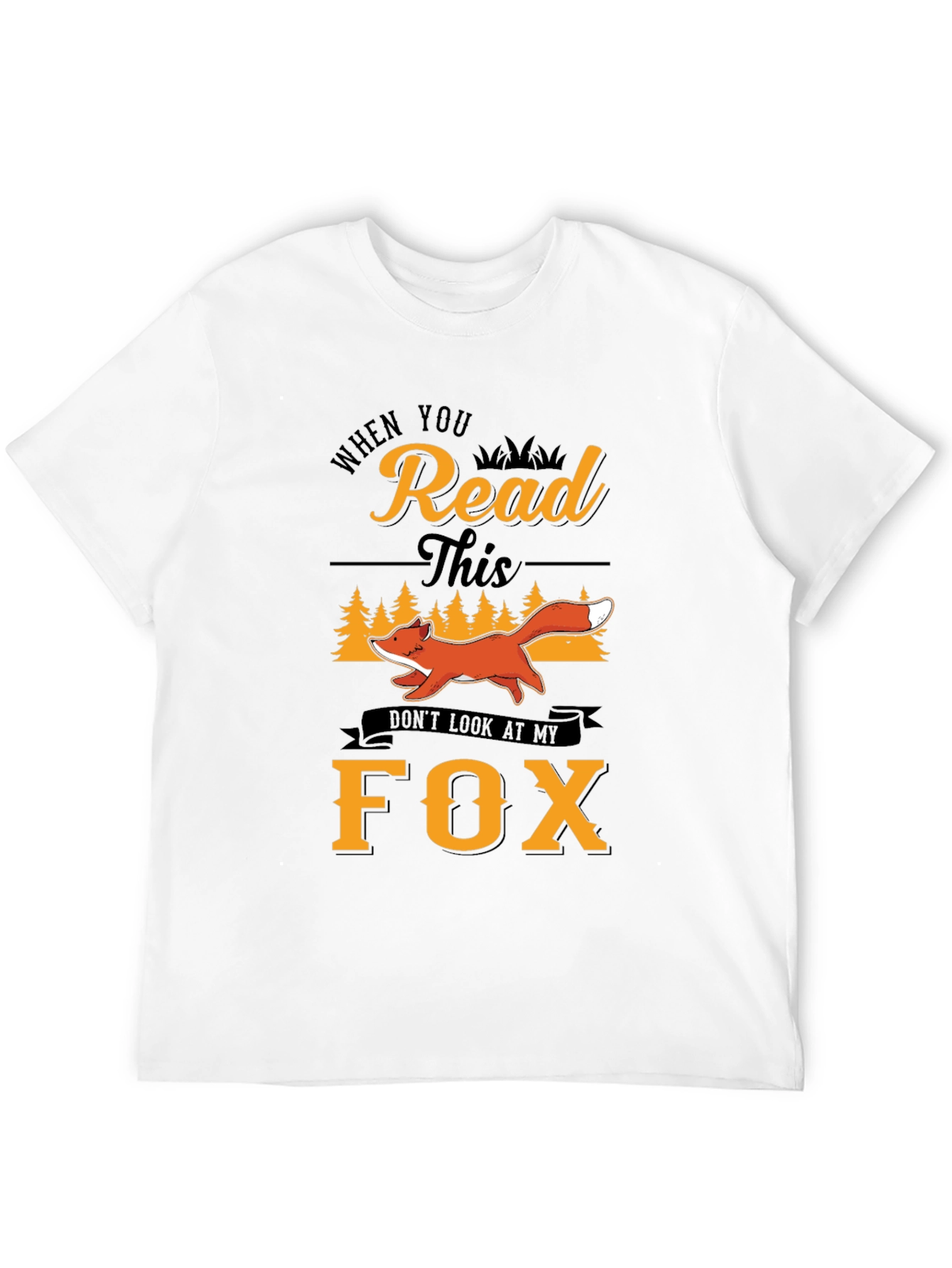 Funny Fox Graphic T-Shirt