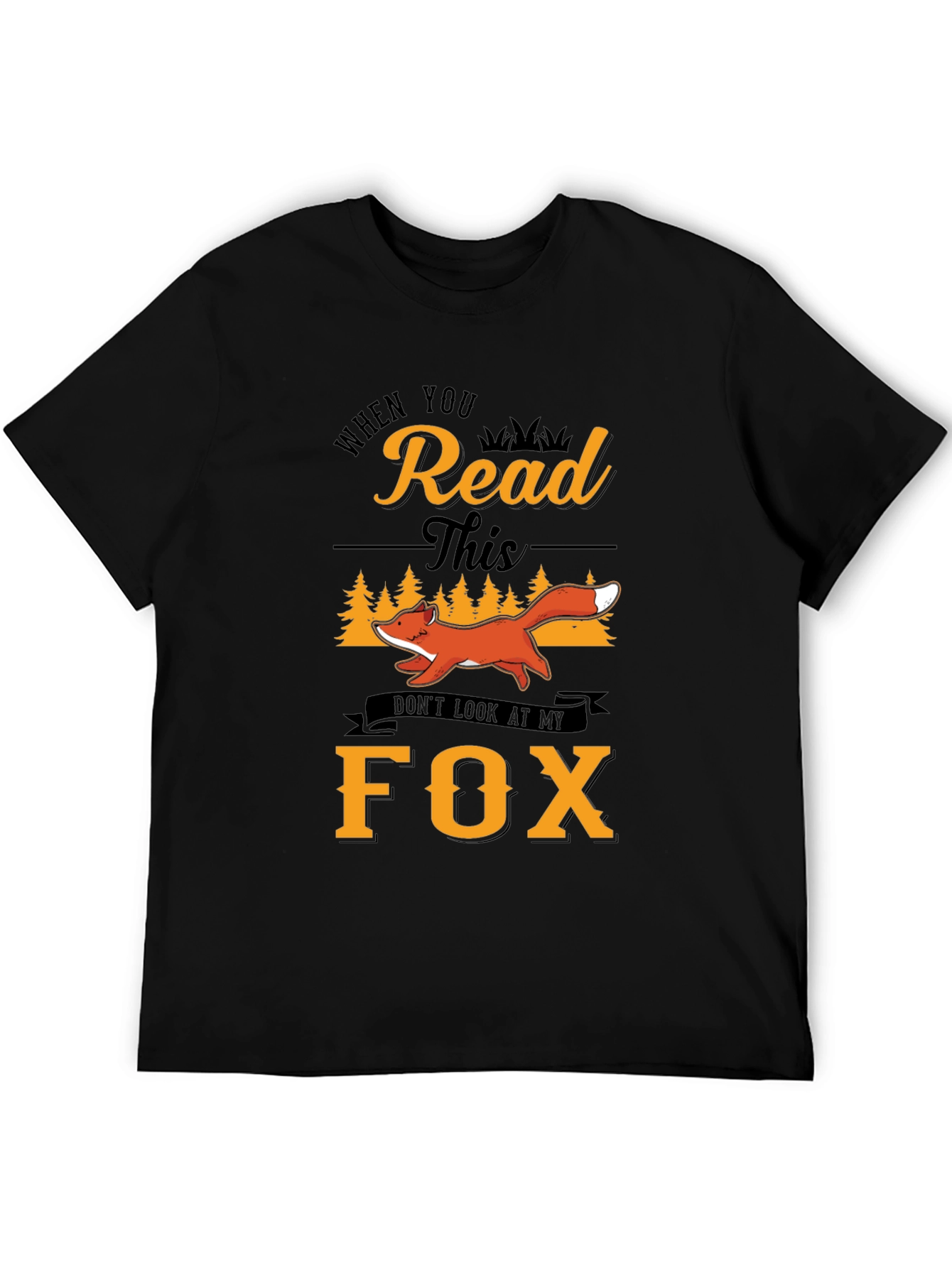 Funny Fox Graphic T-Shirt