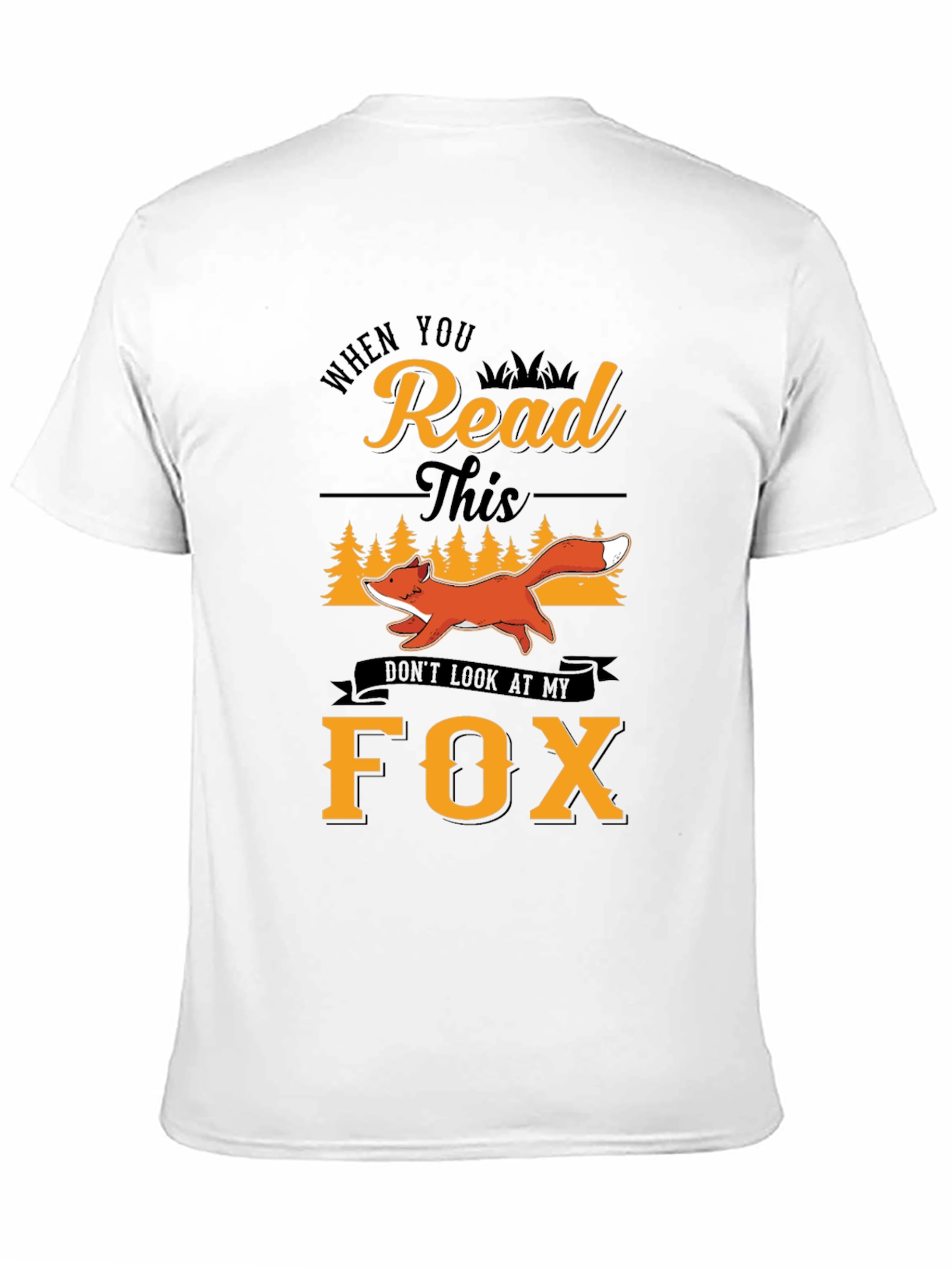 Funny Fox Graphic T-Shirt