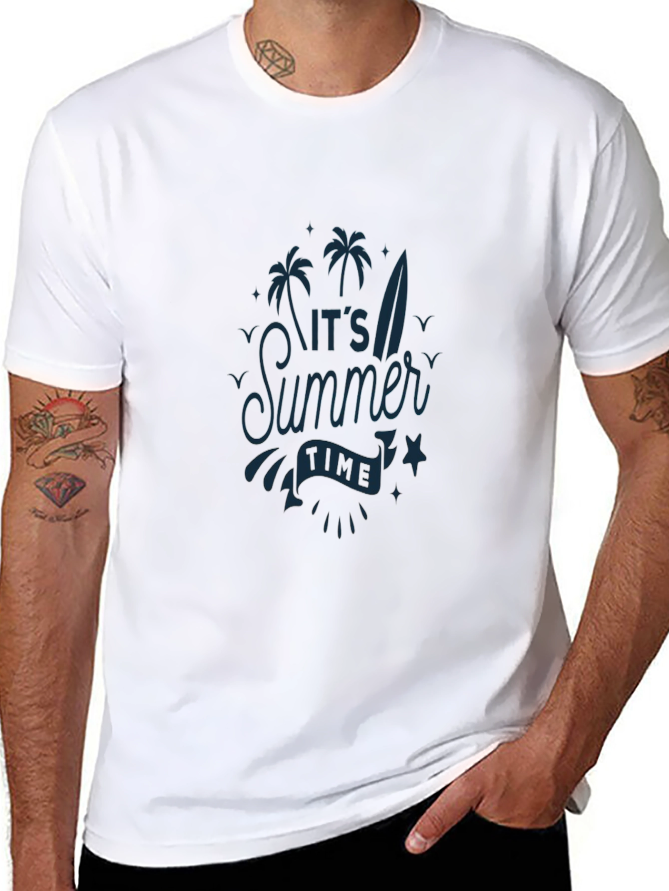 Summer Time Graphic Tee - Short Sleeve