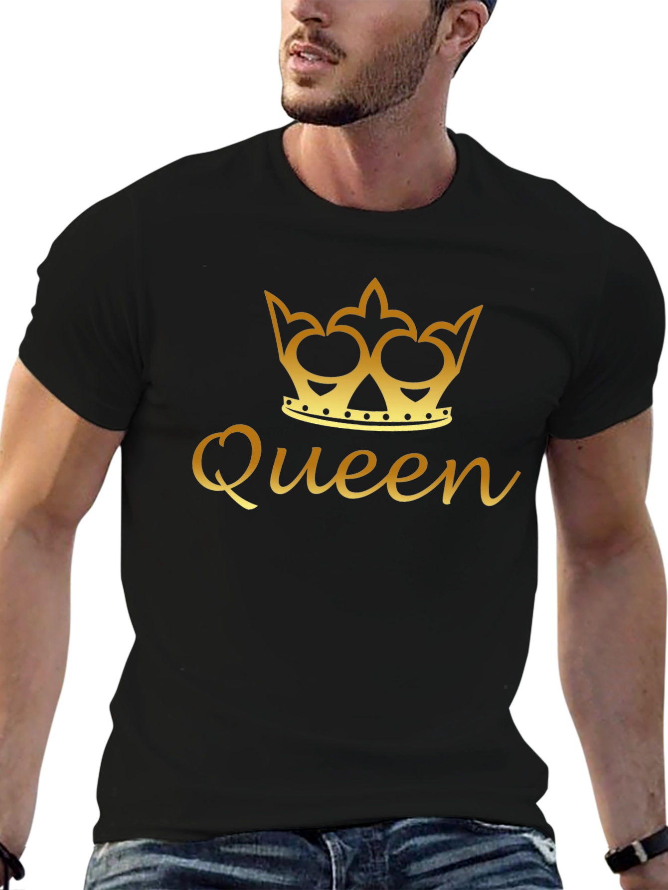 Queen Crown Graphic T-Shirt - Stylish Unisex Design