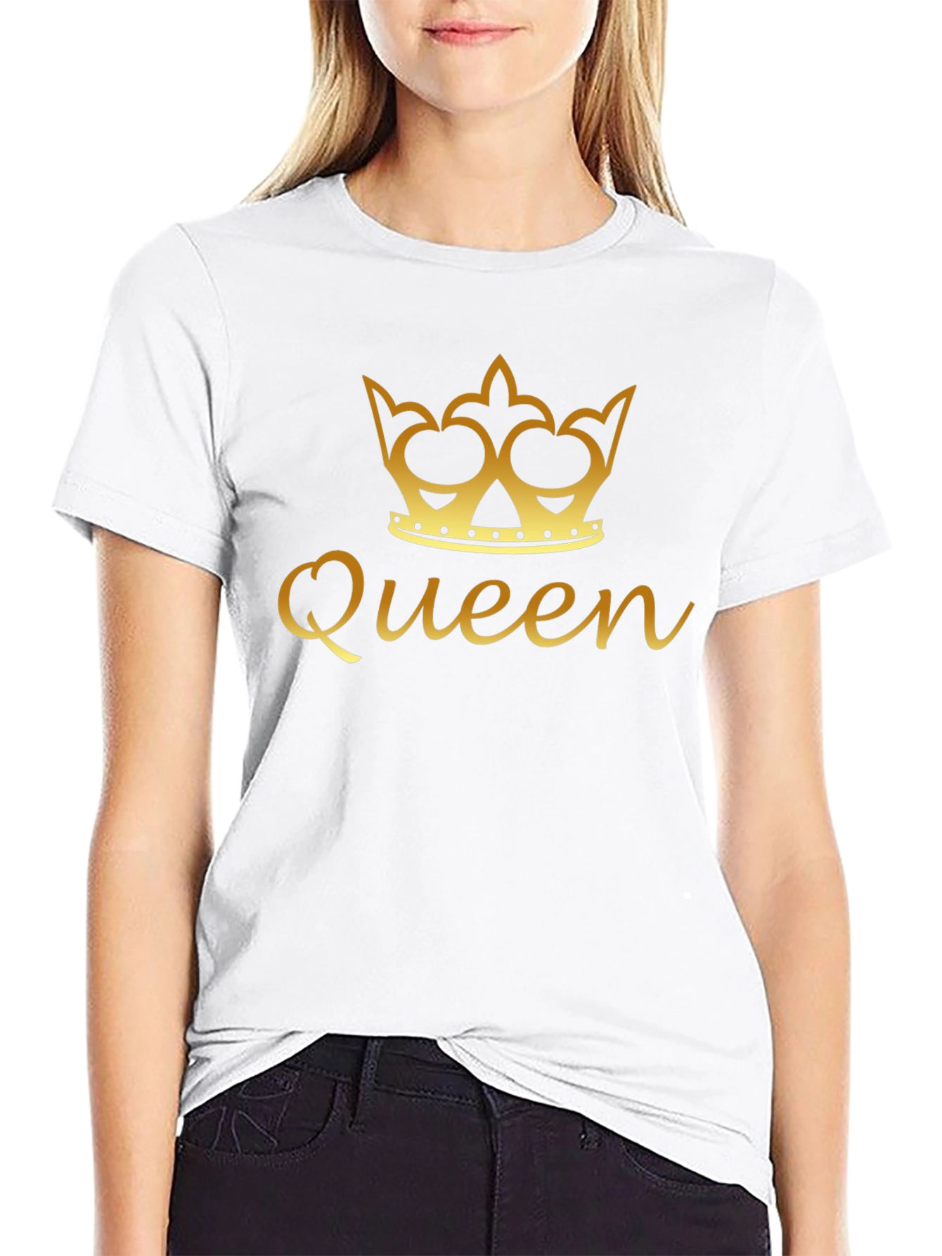 Queen Crown Graphic T-Shirt - Stylish Unisex Design