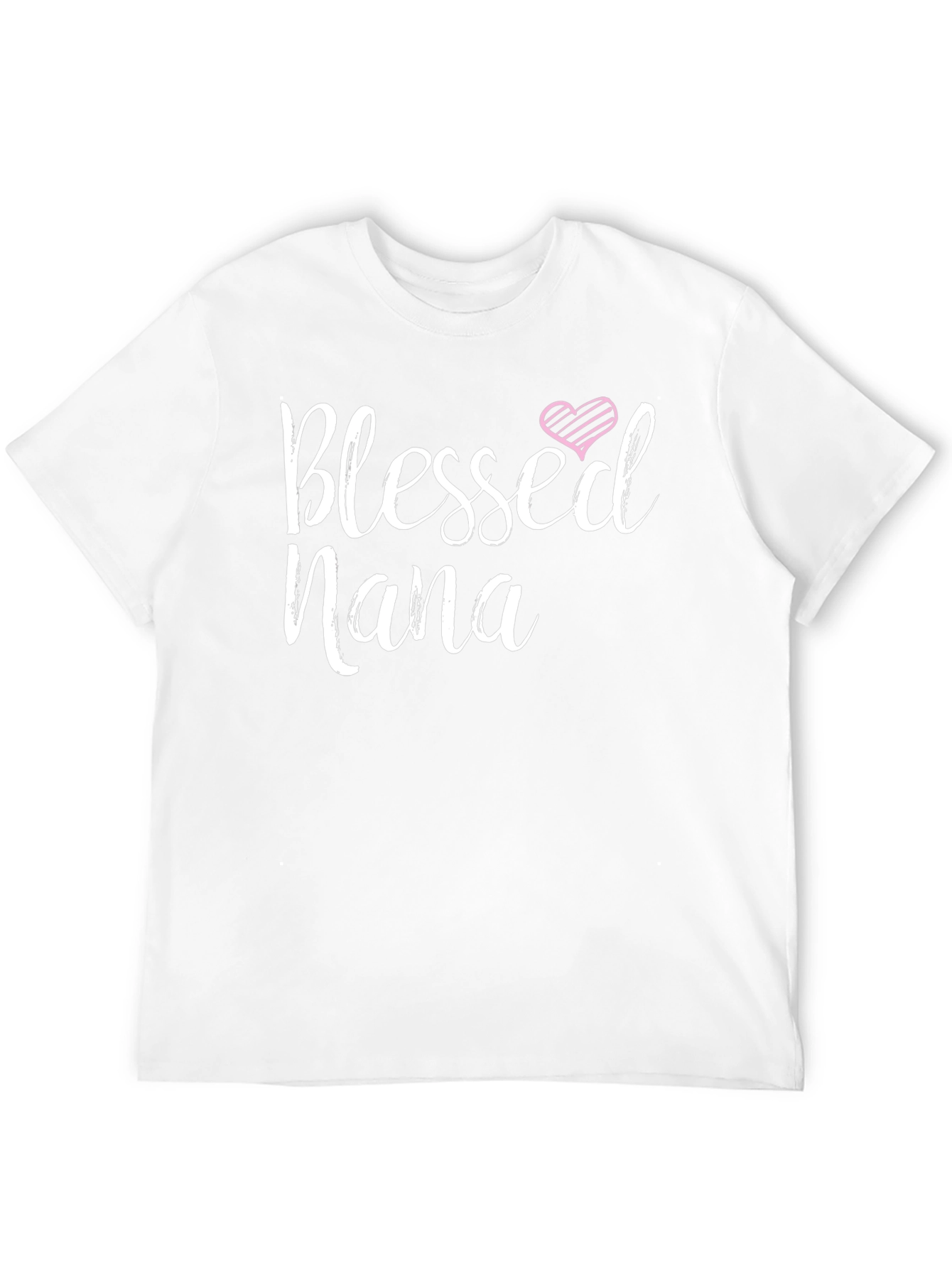 Blessed Nana T-Shirt - Heart Design