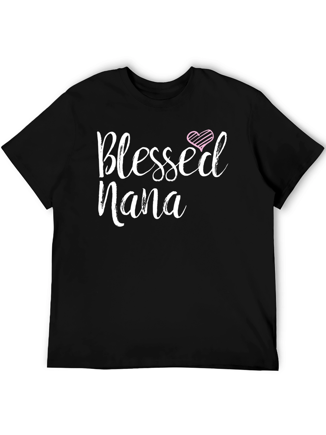 Blessed Nana T-Shirt - Heart Design