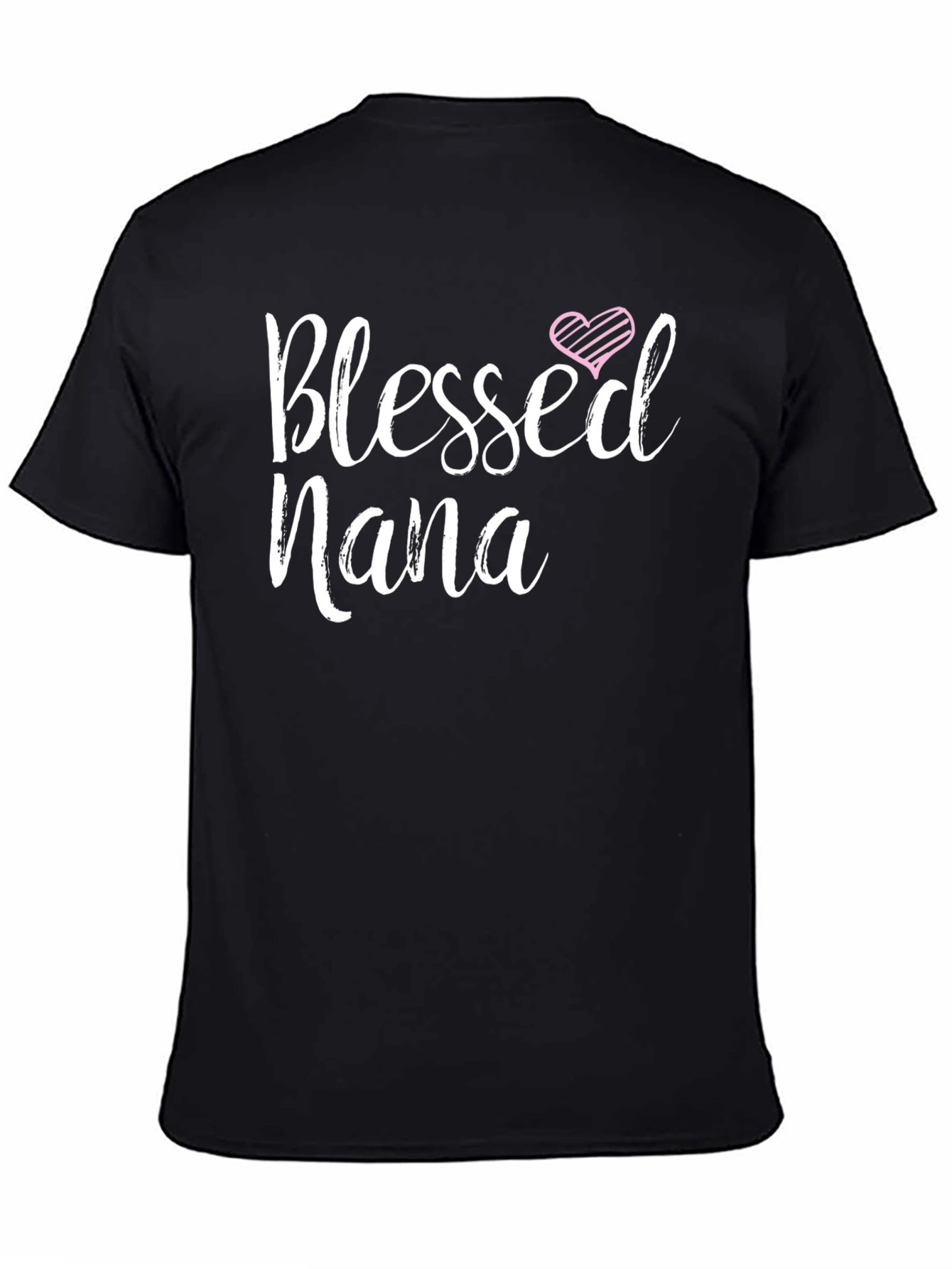 Blessed Nana T-Shirt - Heart Design