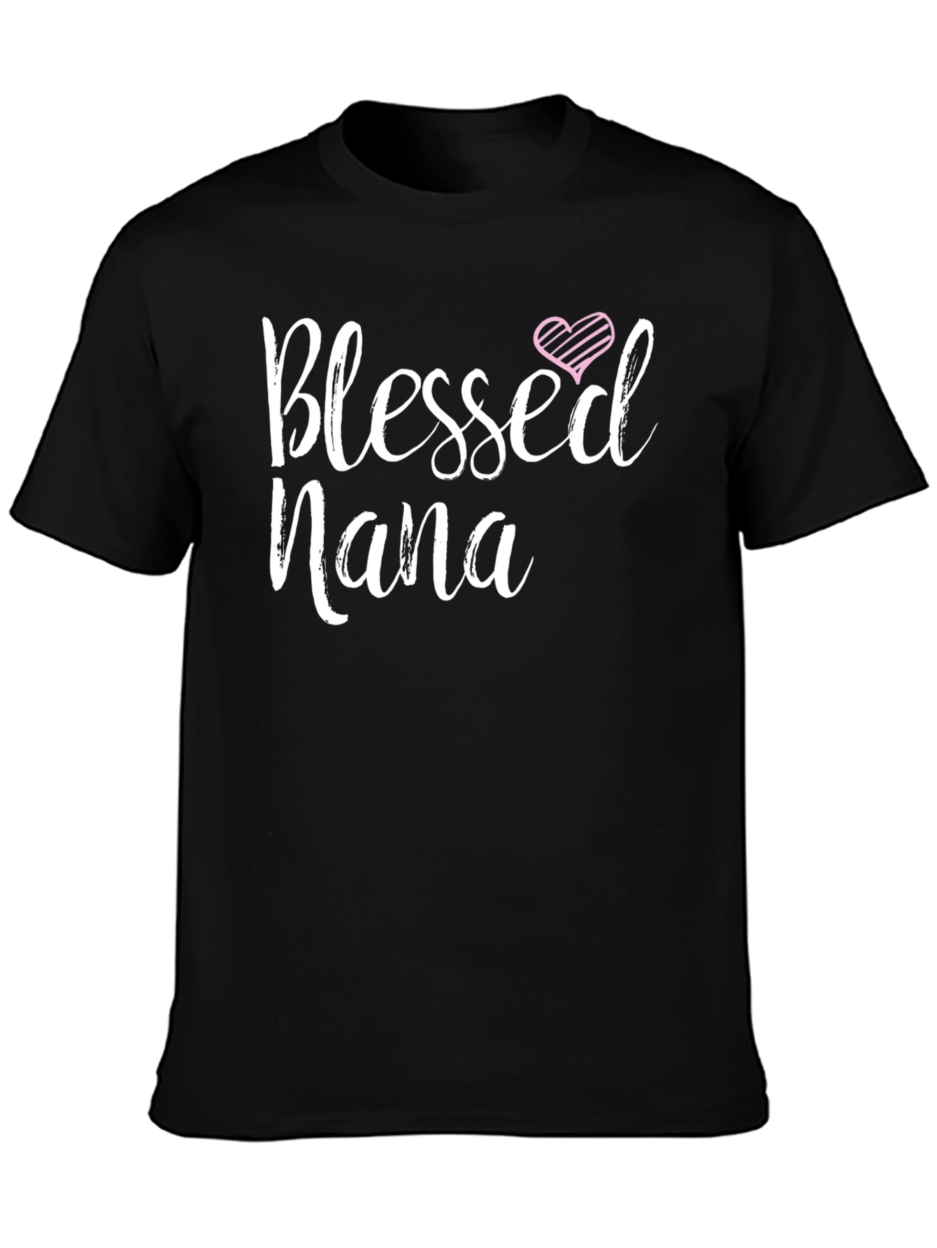 Blessed Nana T-Shirt - Heart Design