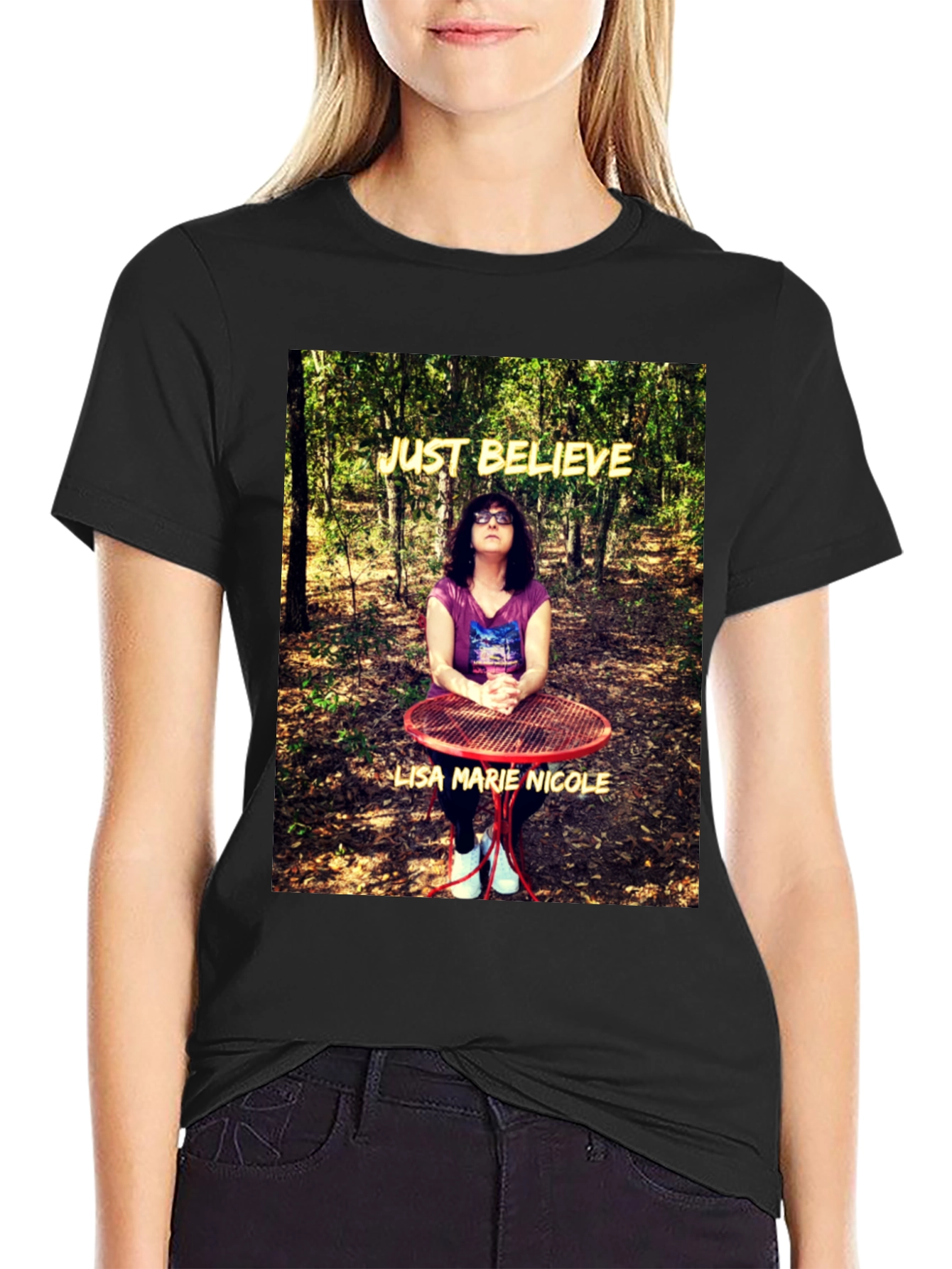 Just Believe Graphic T-Shirt - Lisa Marie Nicole