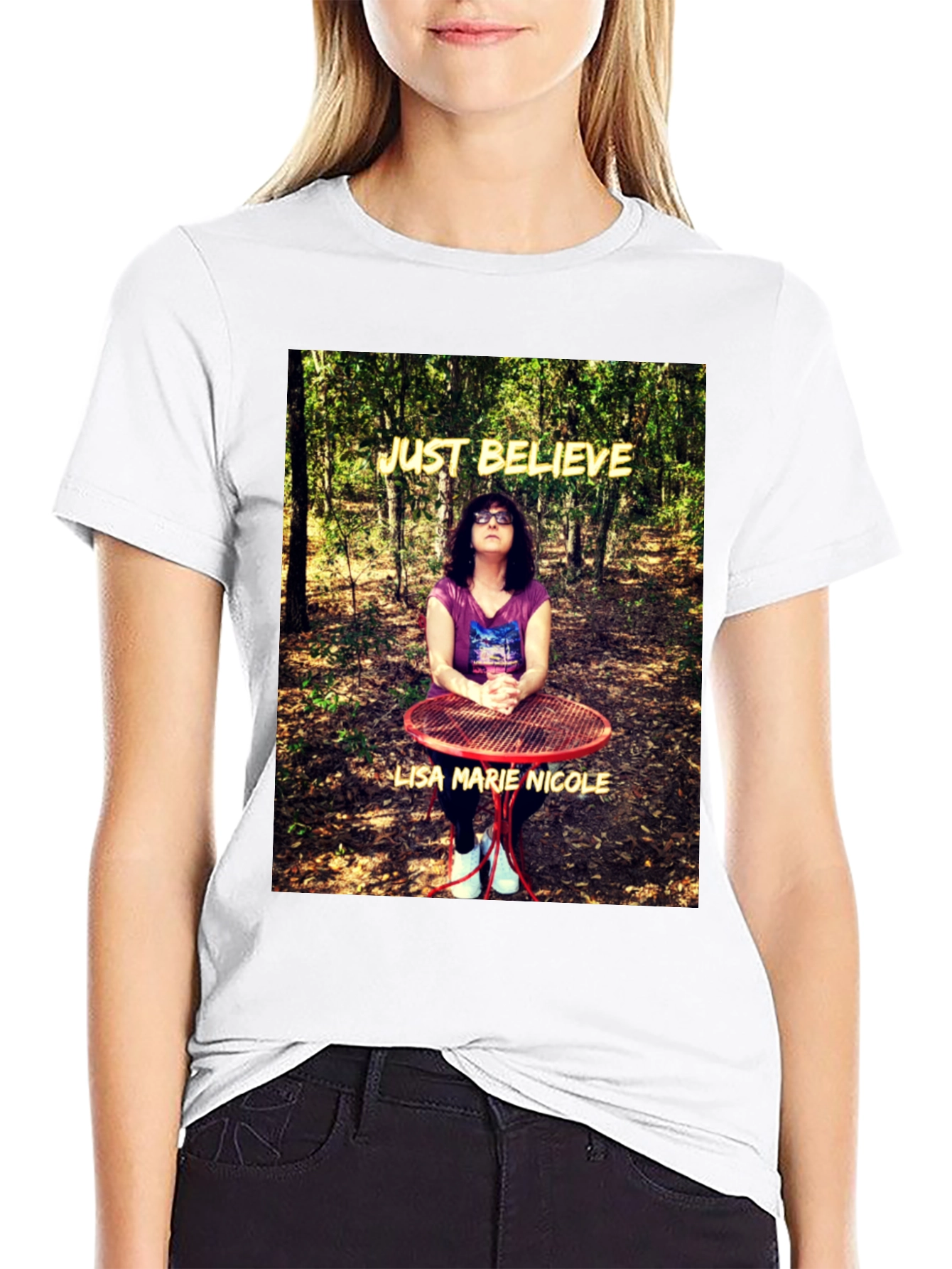 Just Believe Graphic T-Shirt - Lisa Marie Nicole