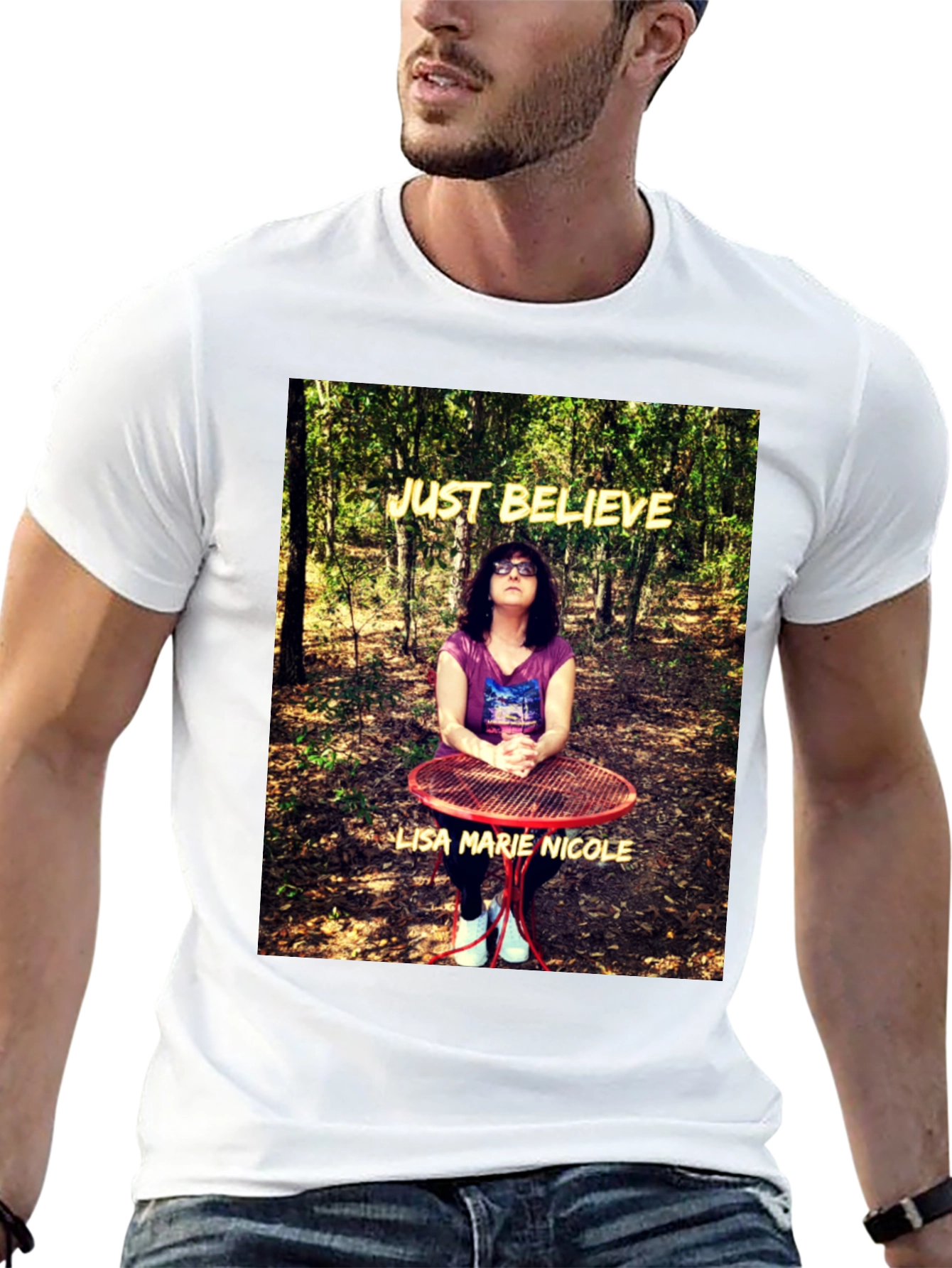 Just Believe Graphic T-Shirt - Lisa Marie Nicole