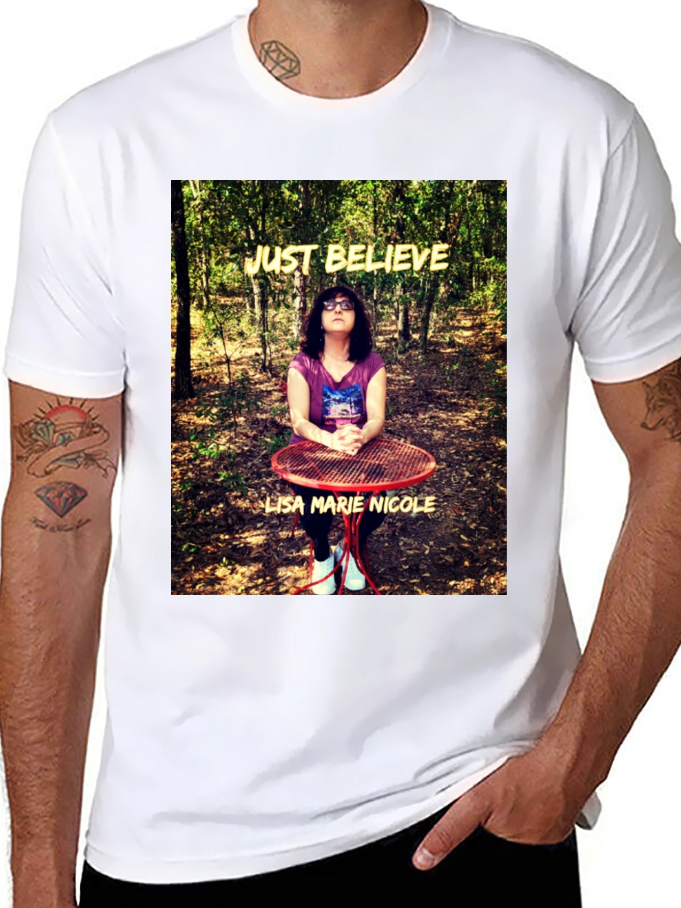 Just Believe Graphic T-Shirt - Lisa Marie Nicole