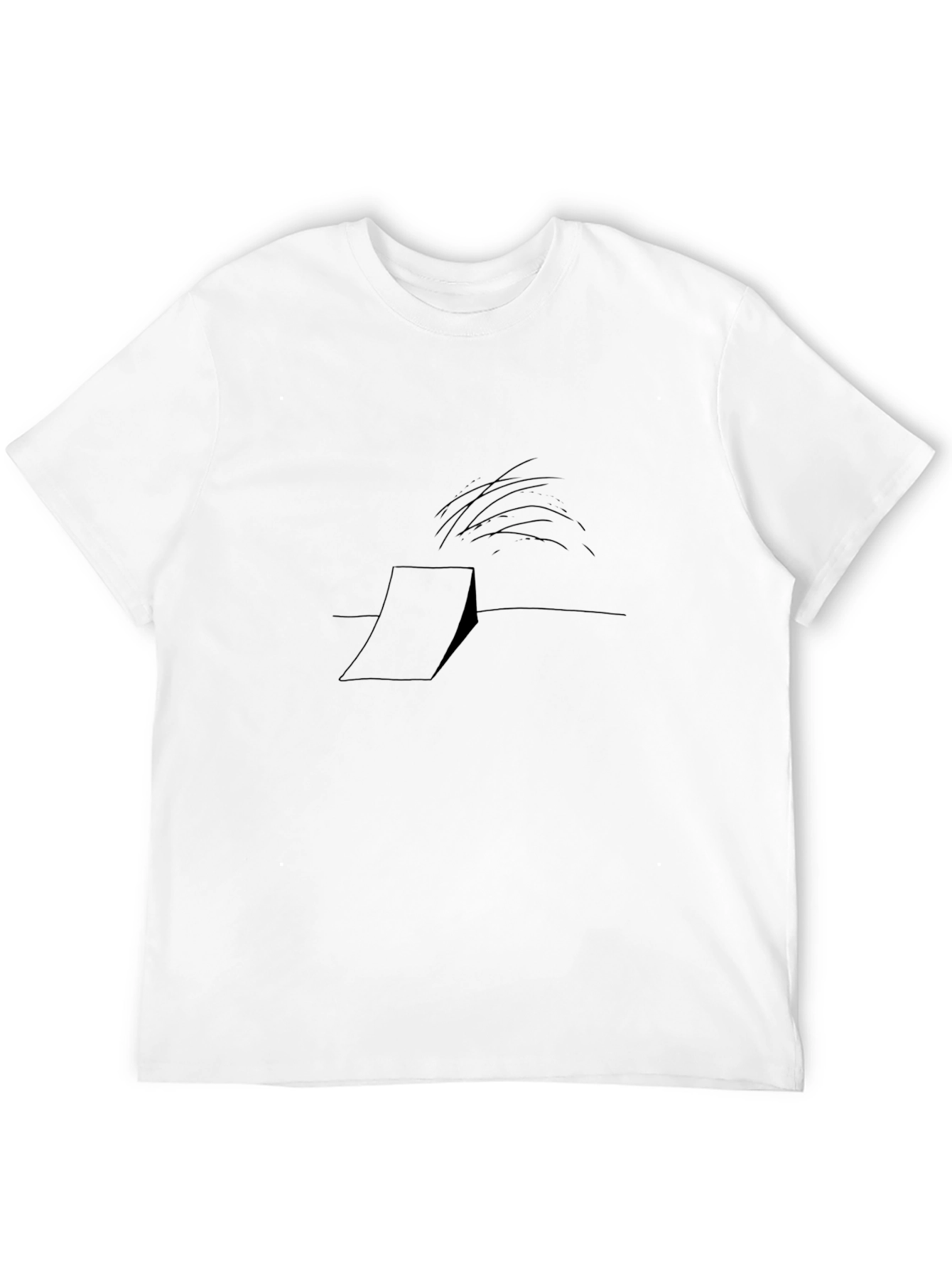 Skate Ramp Graphic Tee - Black Cotton T-Shirt