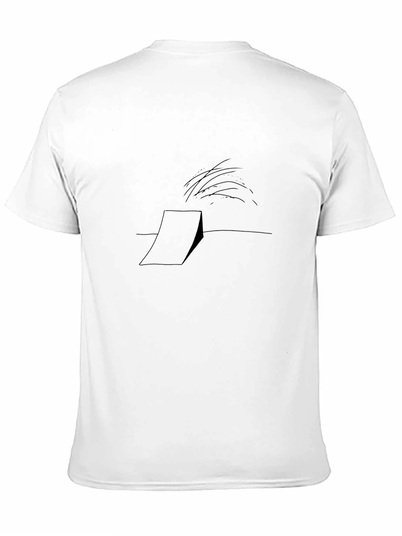 Skate Ramp Graphic Tee - Black Cotton T-Shirt