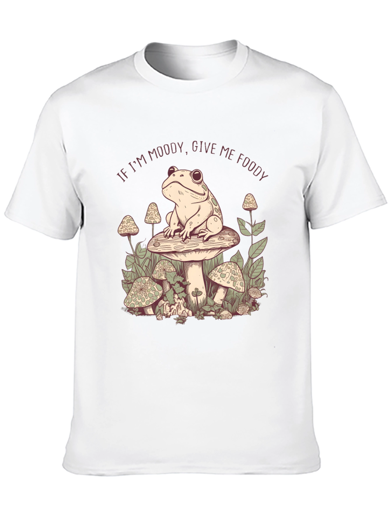 Moody Frog Mushroom T-Shirt