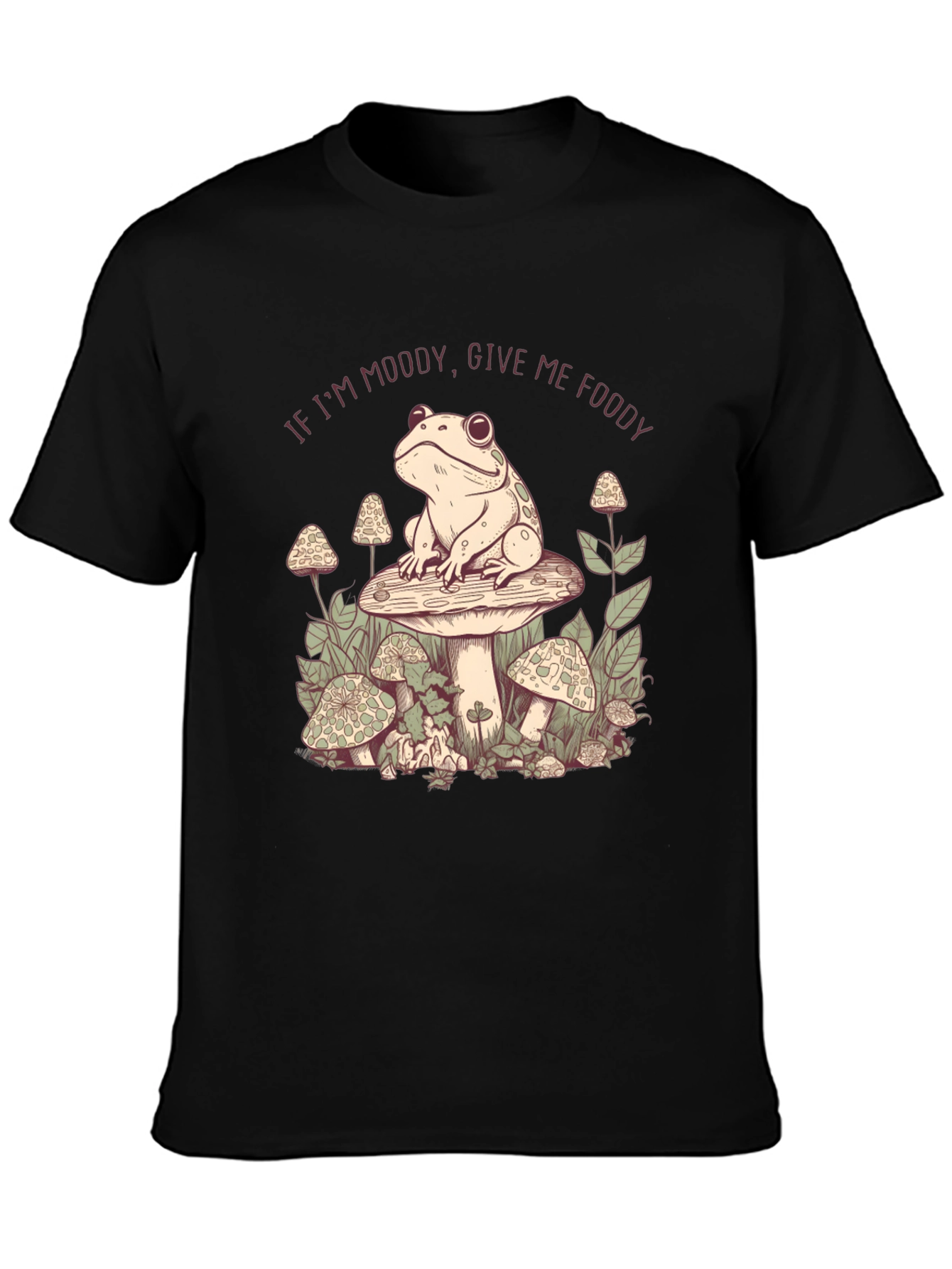 Moody Frog Mushroom T-Shirt
