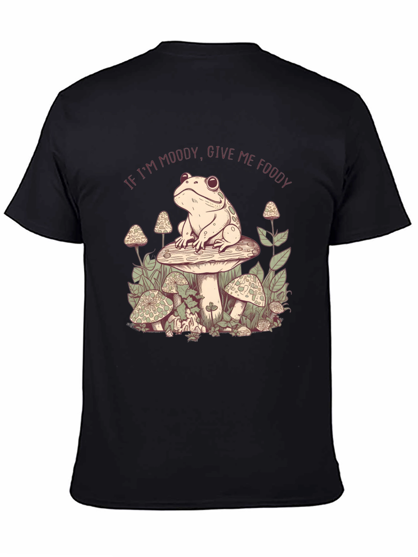 Moody Frog Mushroom T-Shirt
