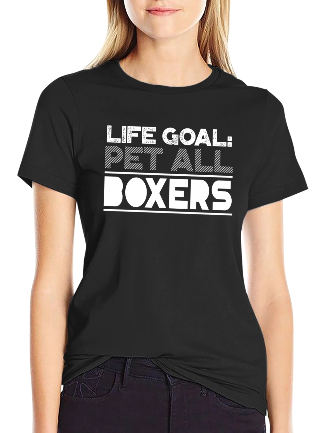 Life Goal Pet All Boxers T-Shirt