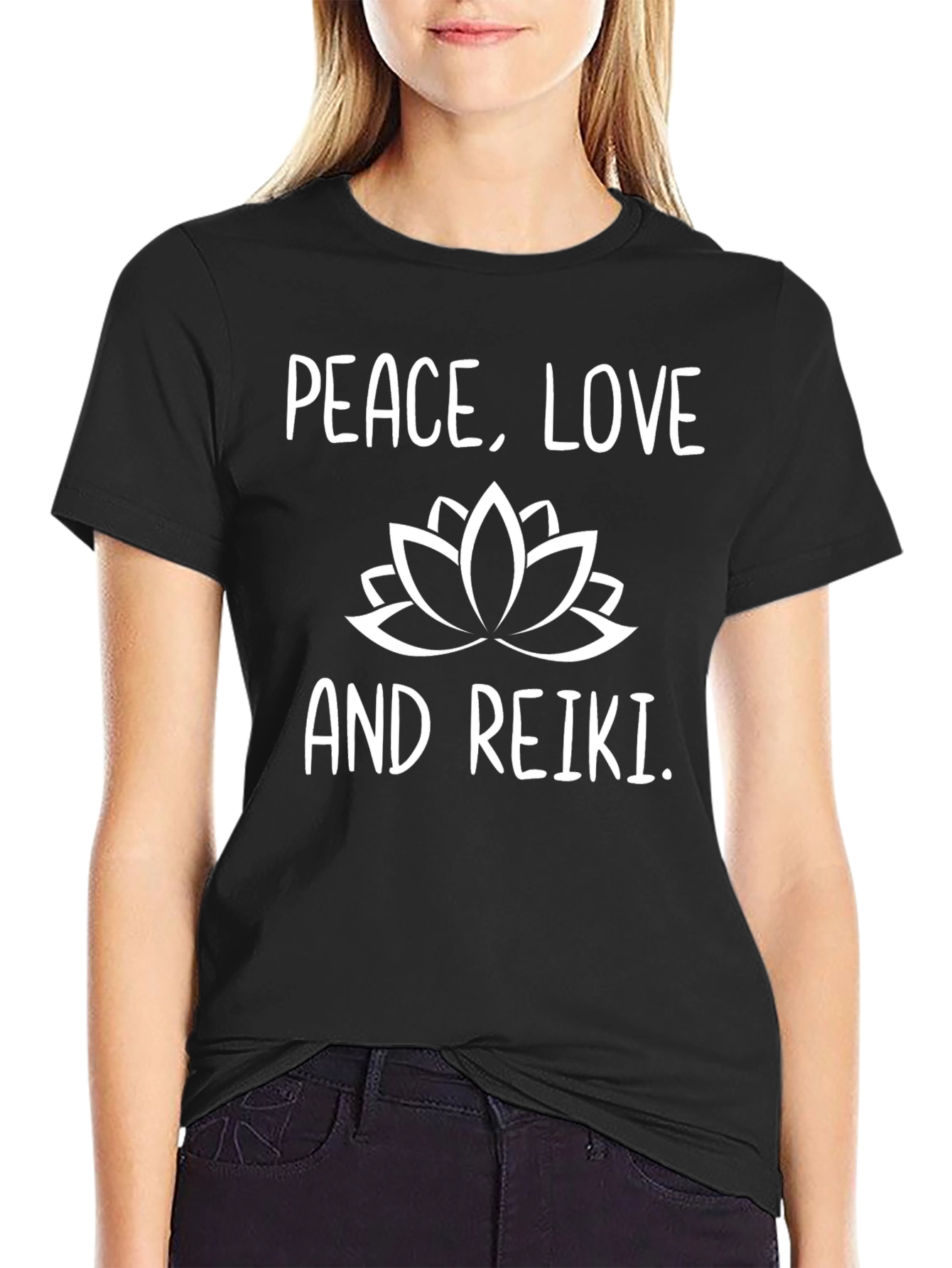 Peace Love Reiki Graphic Tee