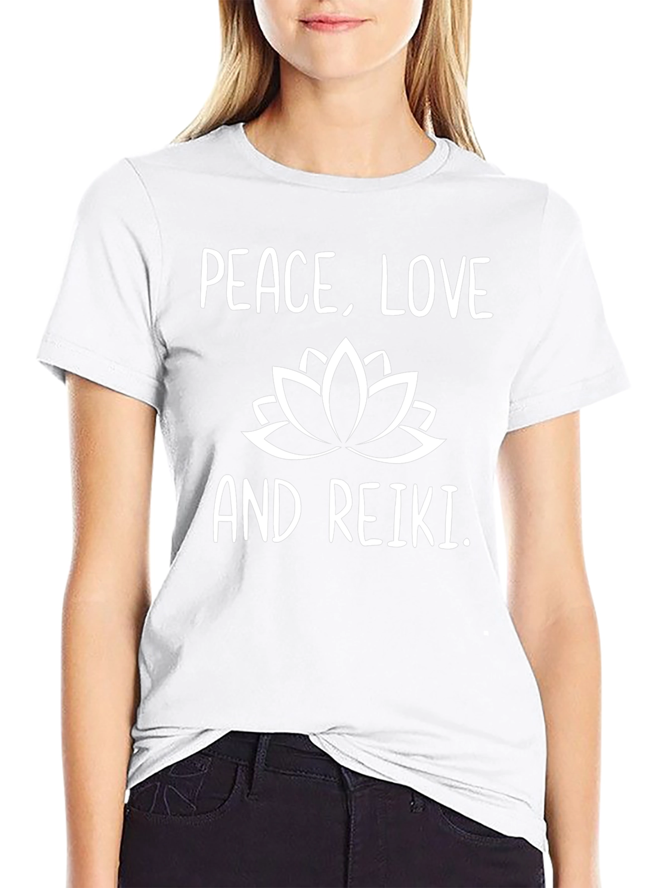 Peace Love Reiki Graphic Tee