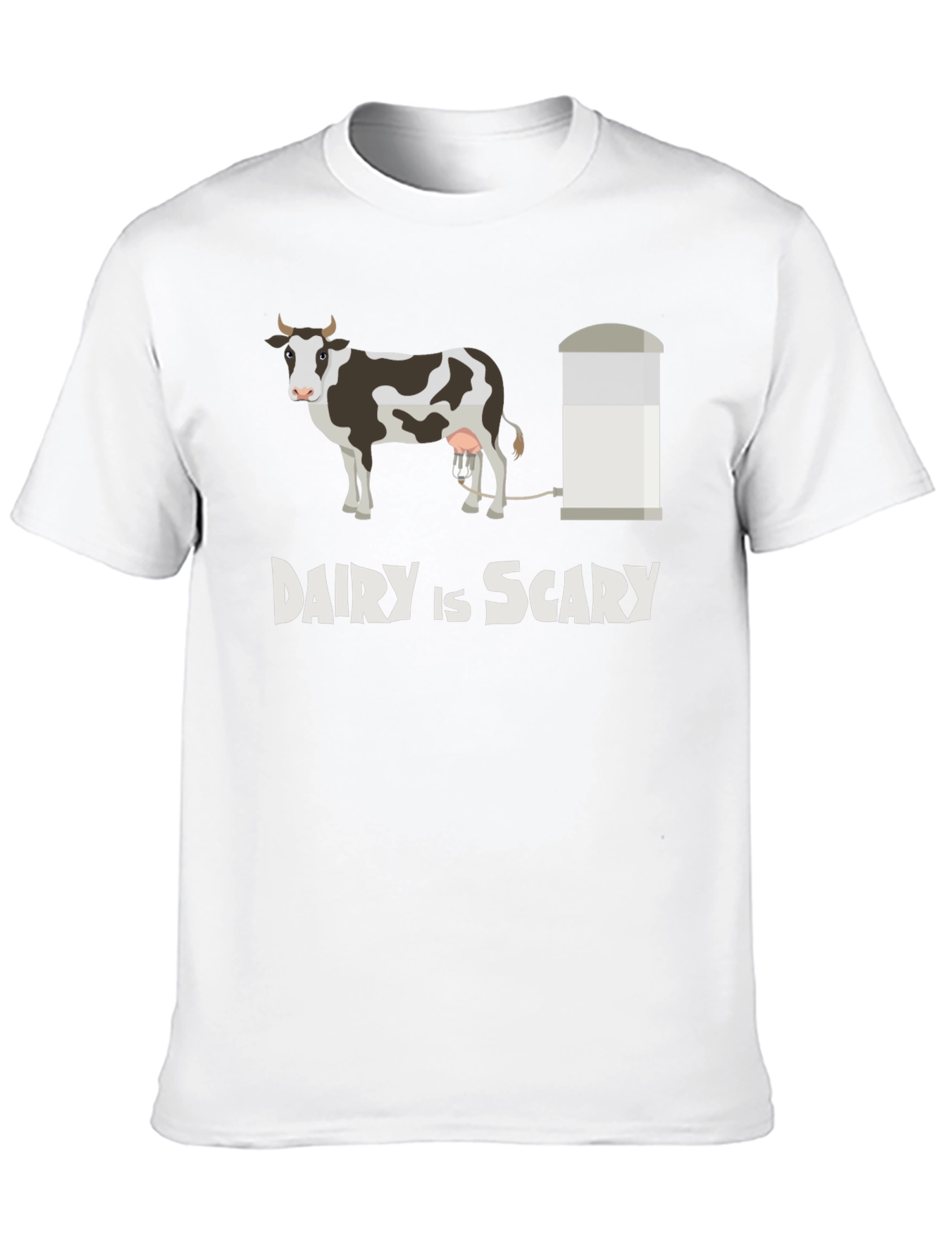 Dairy is Scary T-Shirt - Vegan Graphic Tee