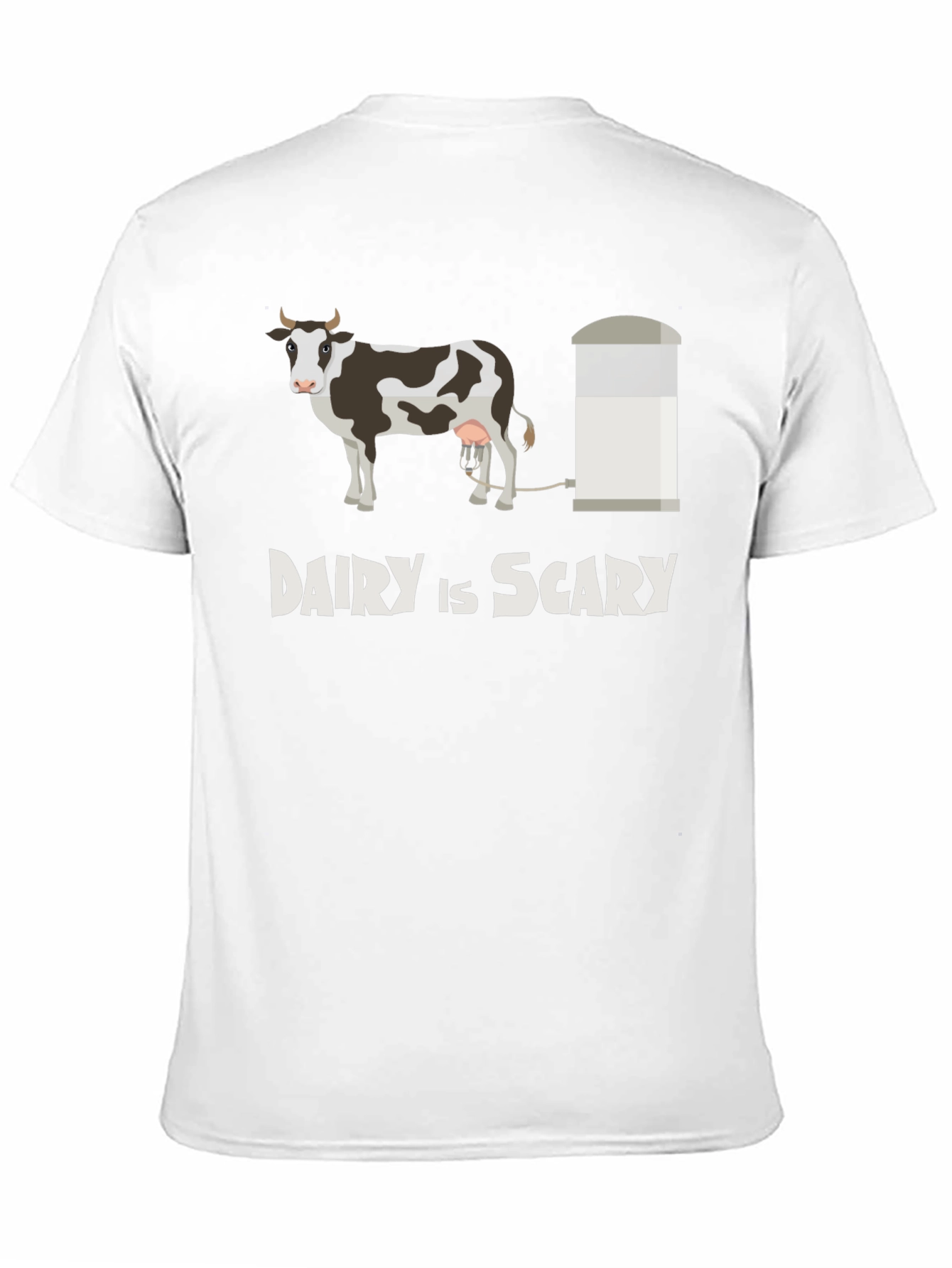 Dairy is Scary T-Shirt - Vegan Graphic Tee
