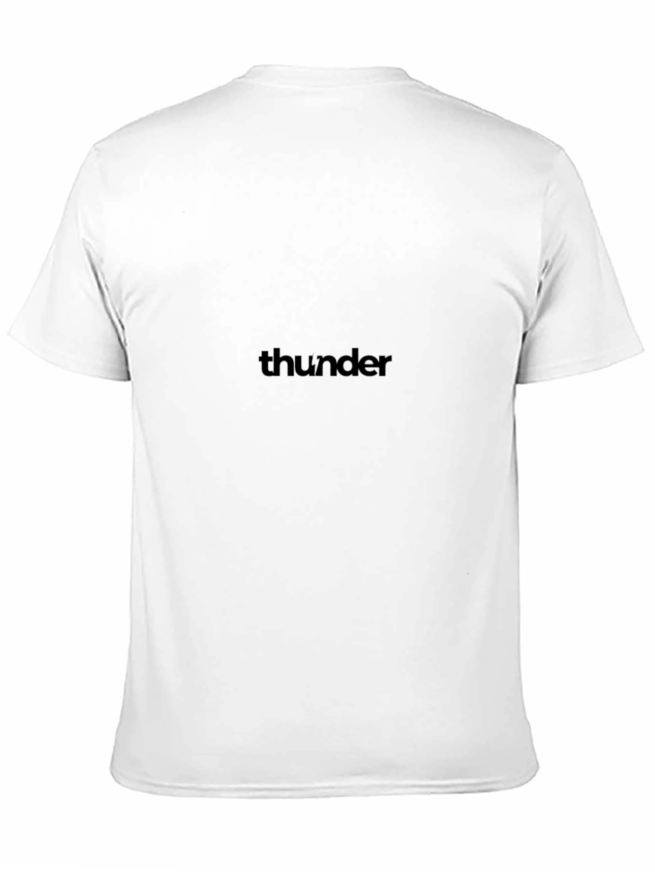 Black Thunder Graphic Tee - Cool and Stylish