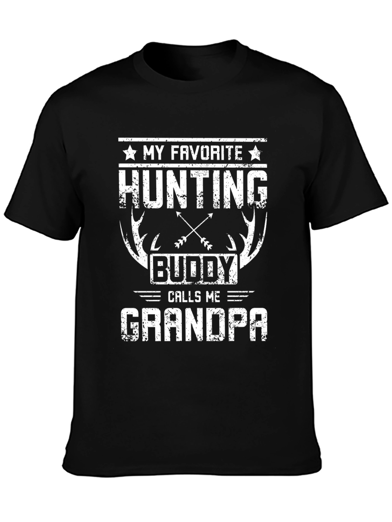 Hunting Buddy Grandpa T-Shirt
