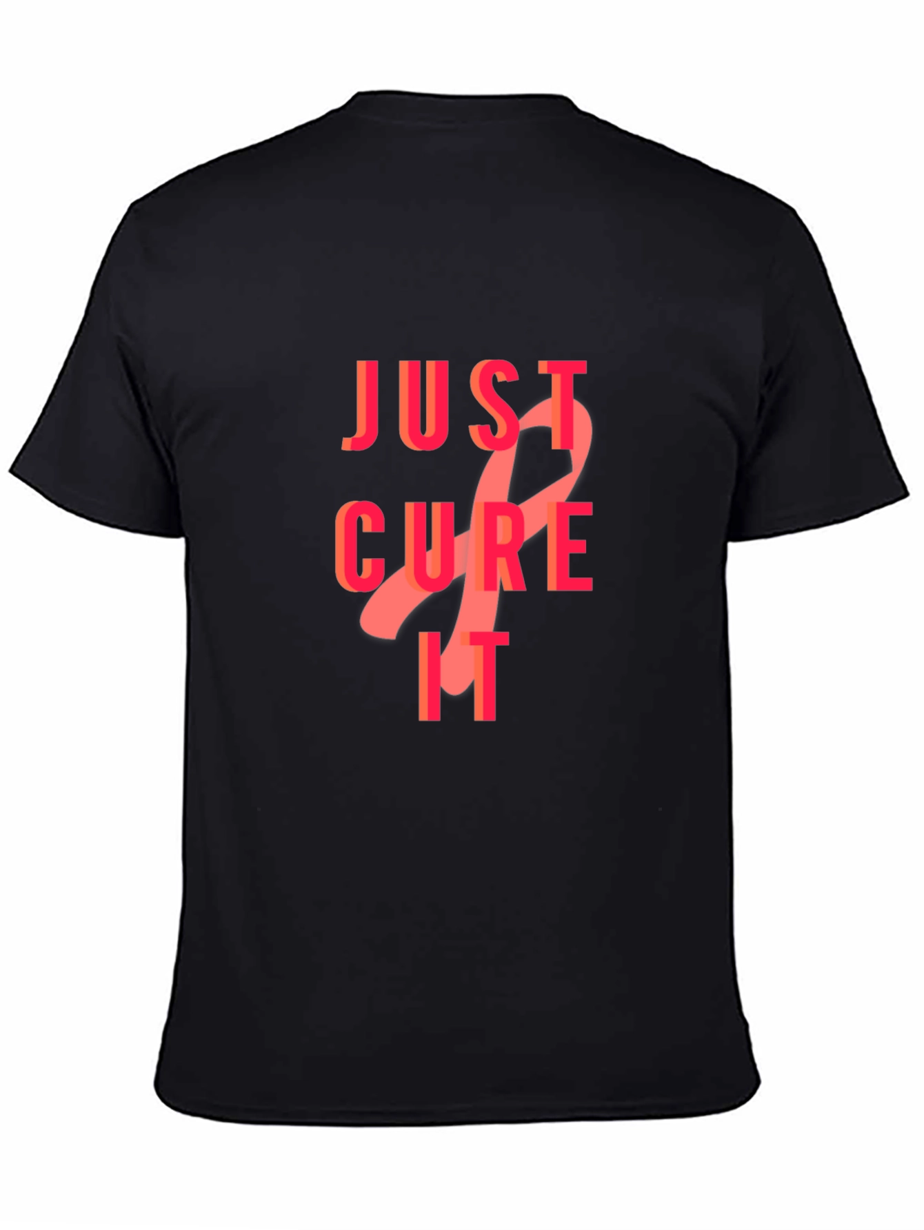 Just Cure It T-Shirt - Breast Cancer Awareness