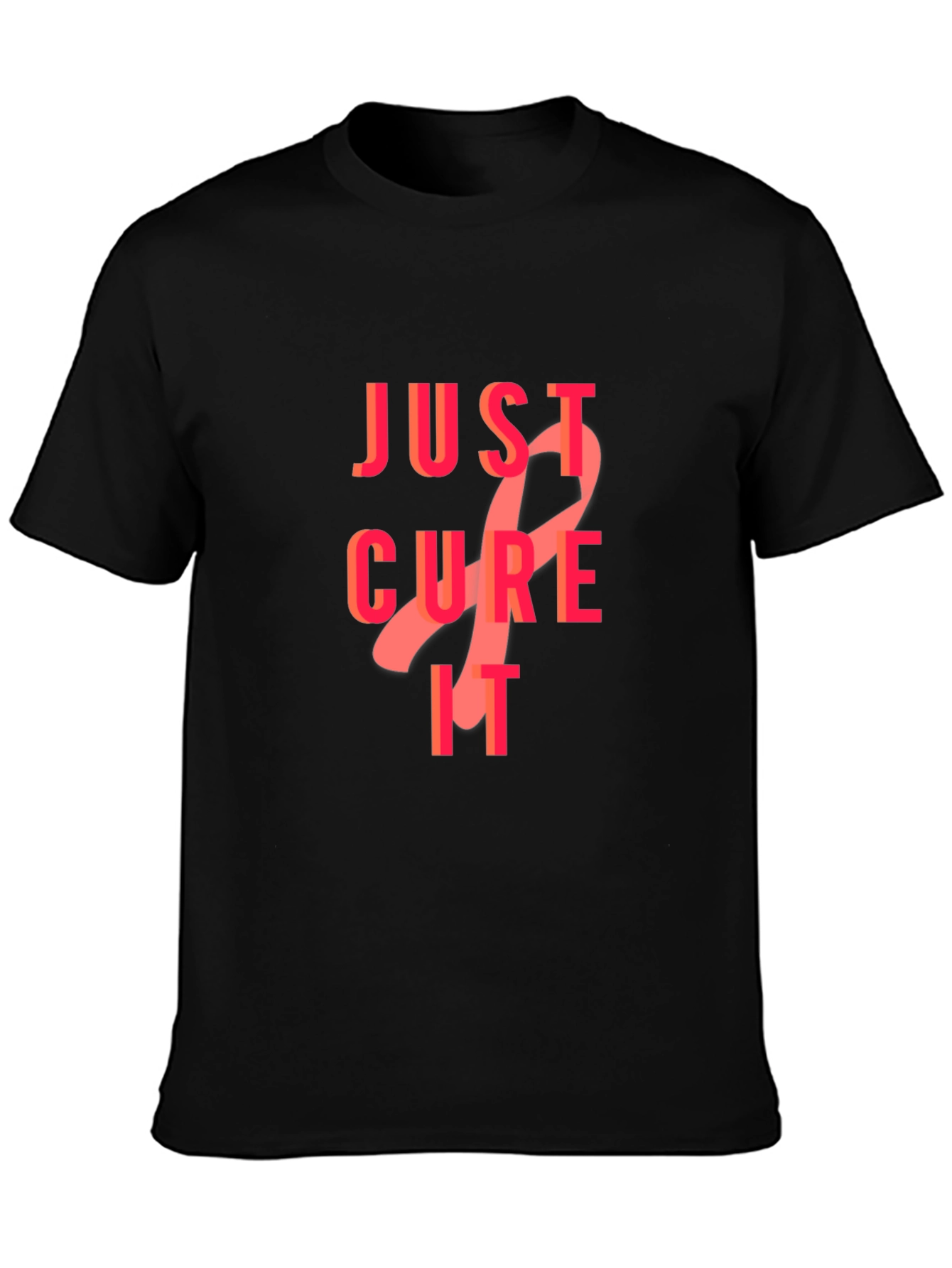 Just Cure It T-Shirt - Breast Cancer Awareness