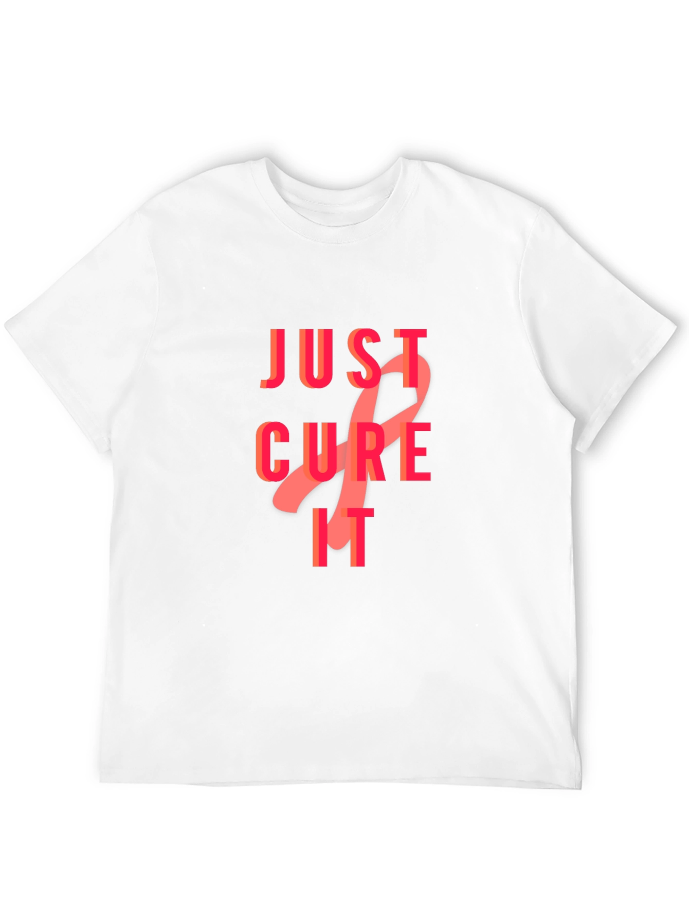 Just Cure It T-Shirt - Breast Cancer Awareness