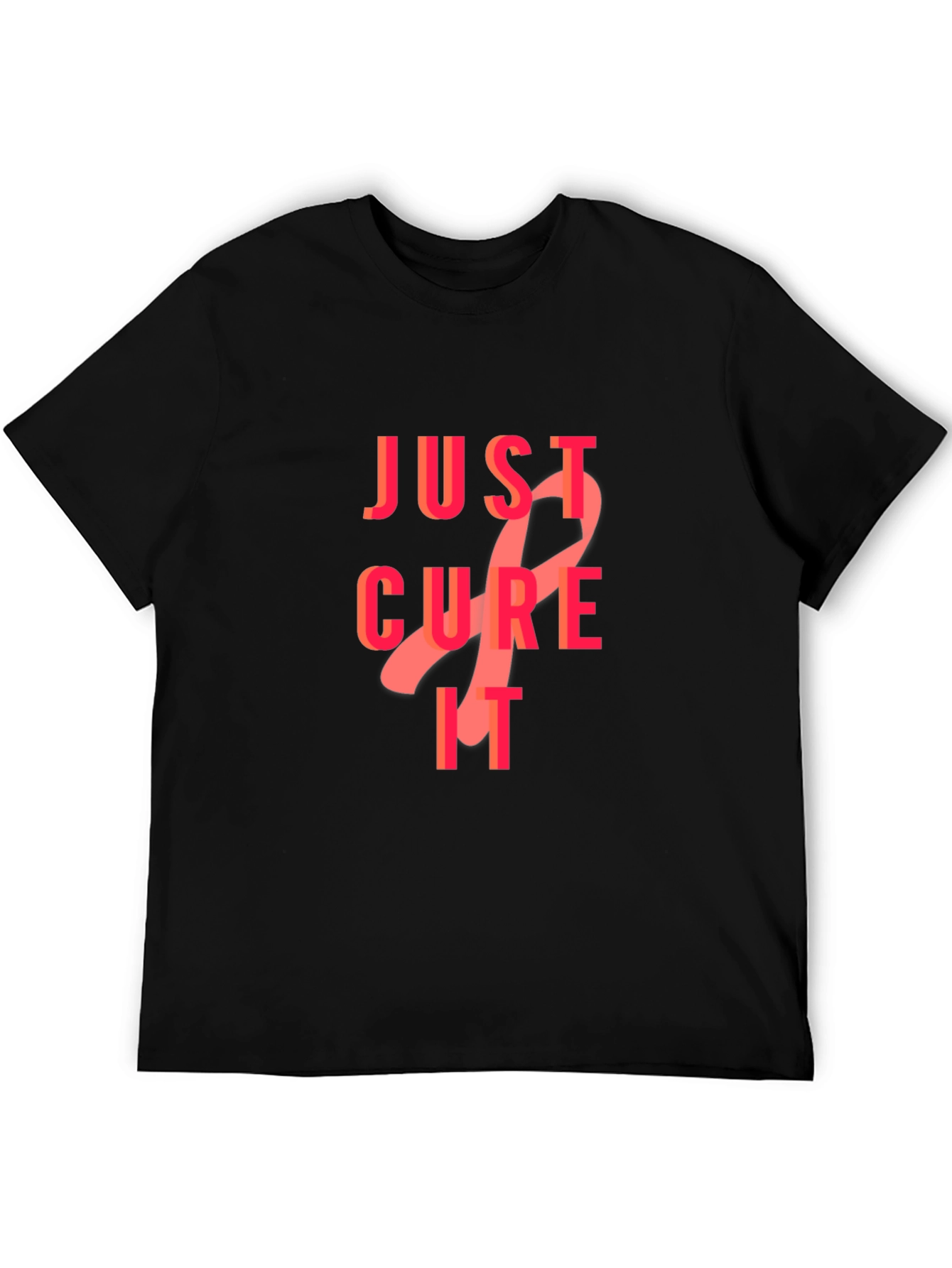 Just Cure It T-Shirt - Breast Cancer Awareness