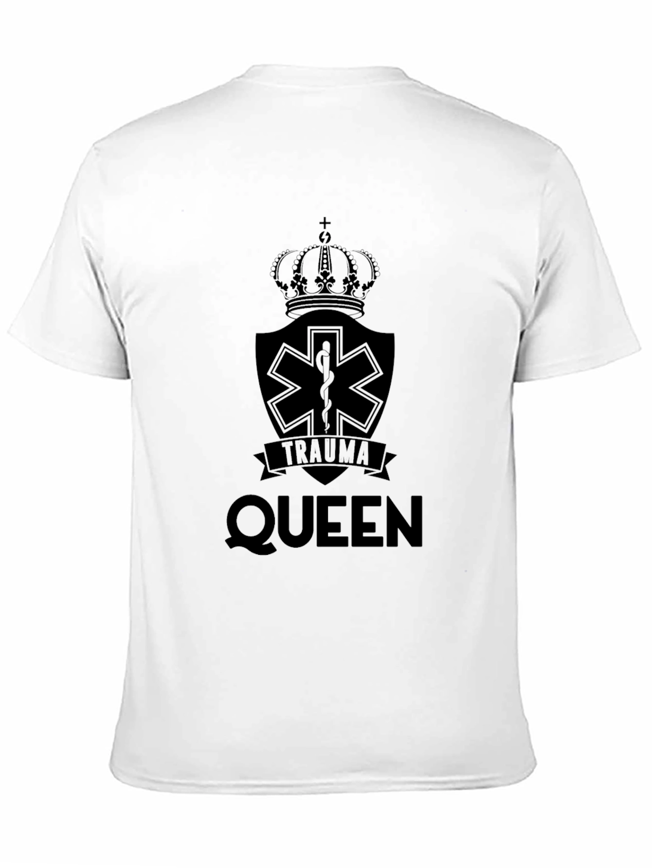 Trauma Queen Black Graphic Tee