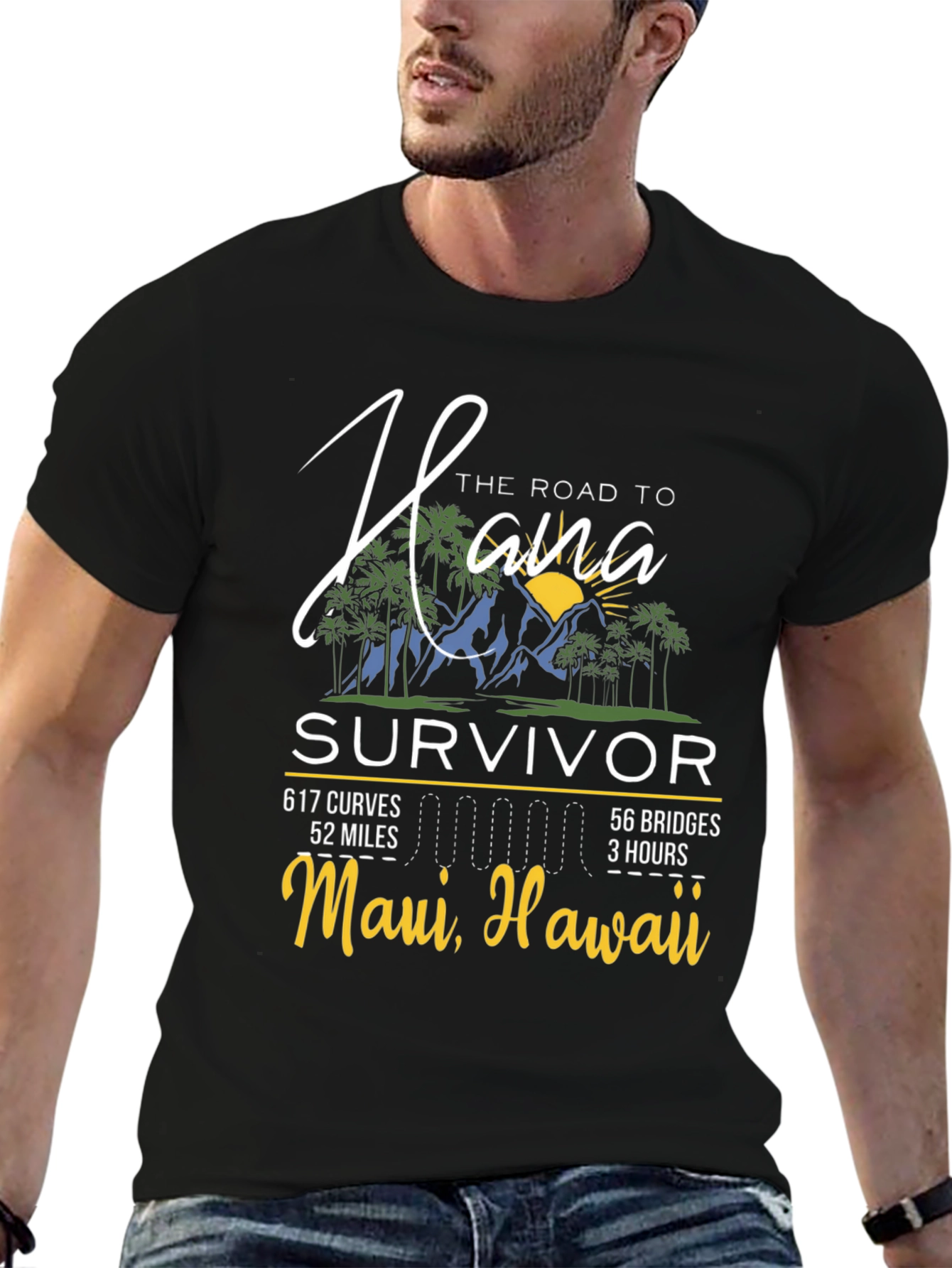 Hana Road Survivor T-Shirt - Maui Hawaii