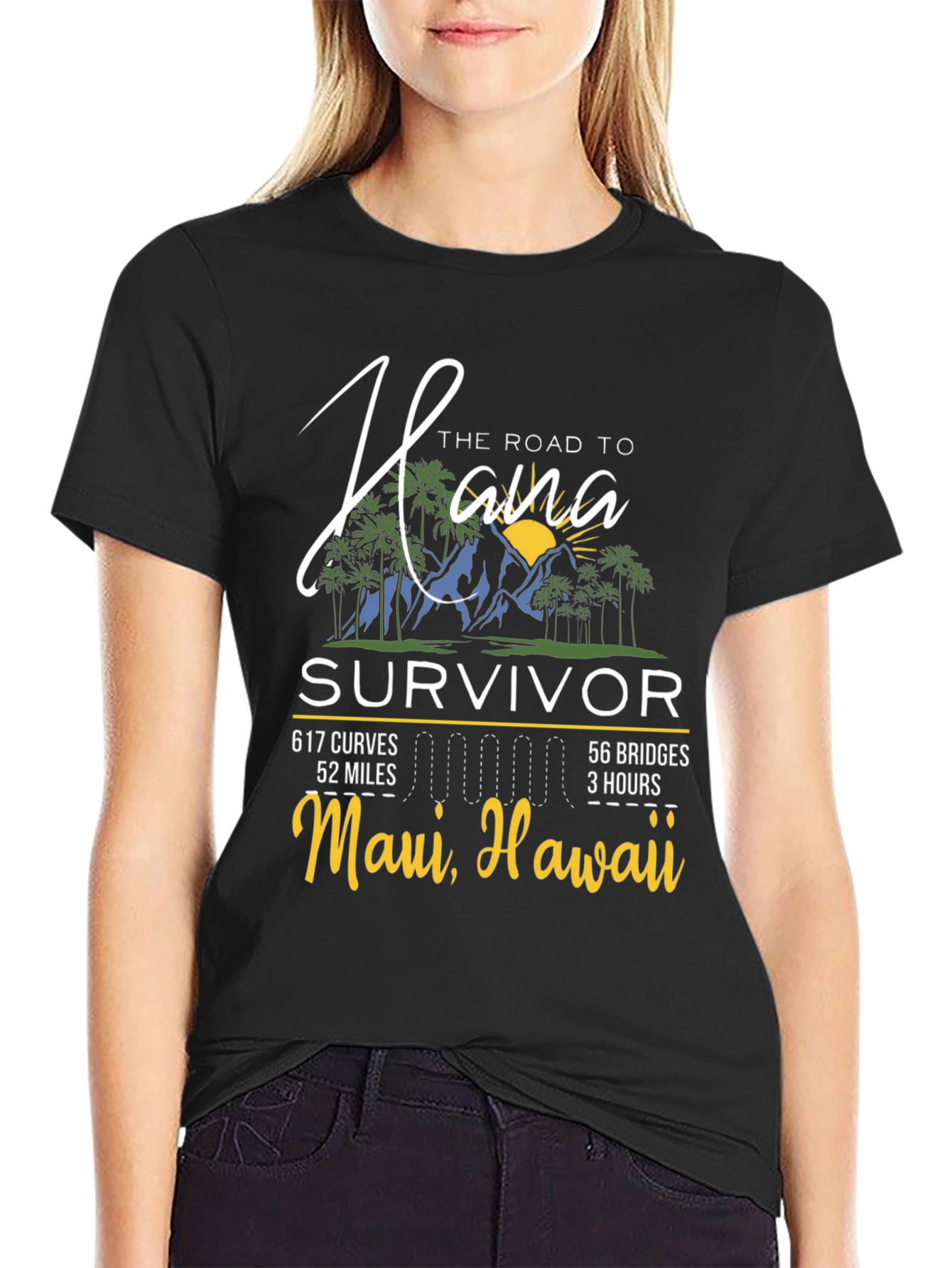 Hana Road Survivor T-Shirt - Maui Hawaii