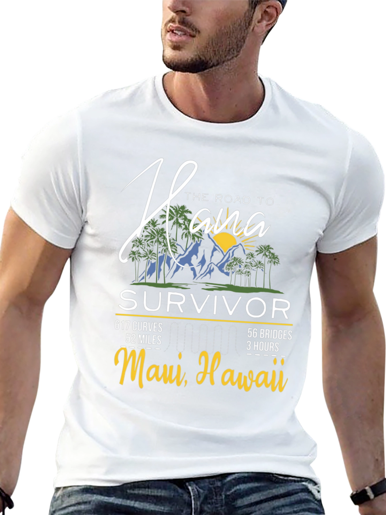 Hana Road Survivor T-Shirt - Maui Hawaii