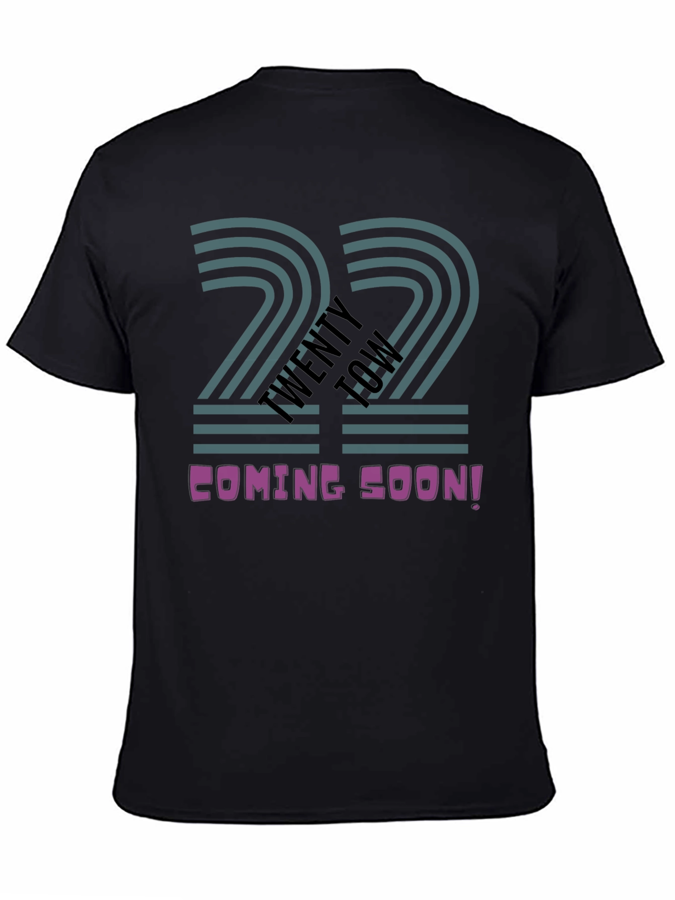 Retro Twenty Two Coming Soon T-Shirt