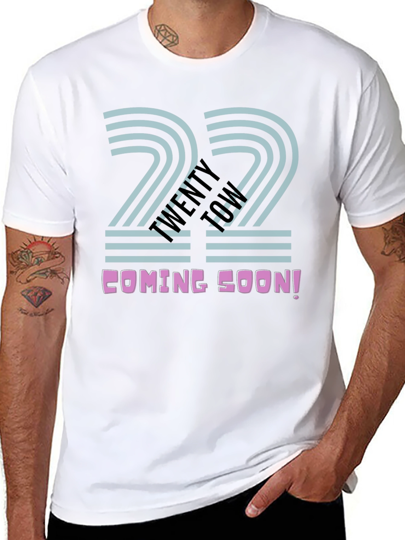 Retro Twenty Two Coming Soon T-Shirt