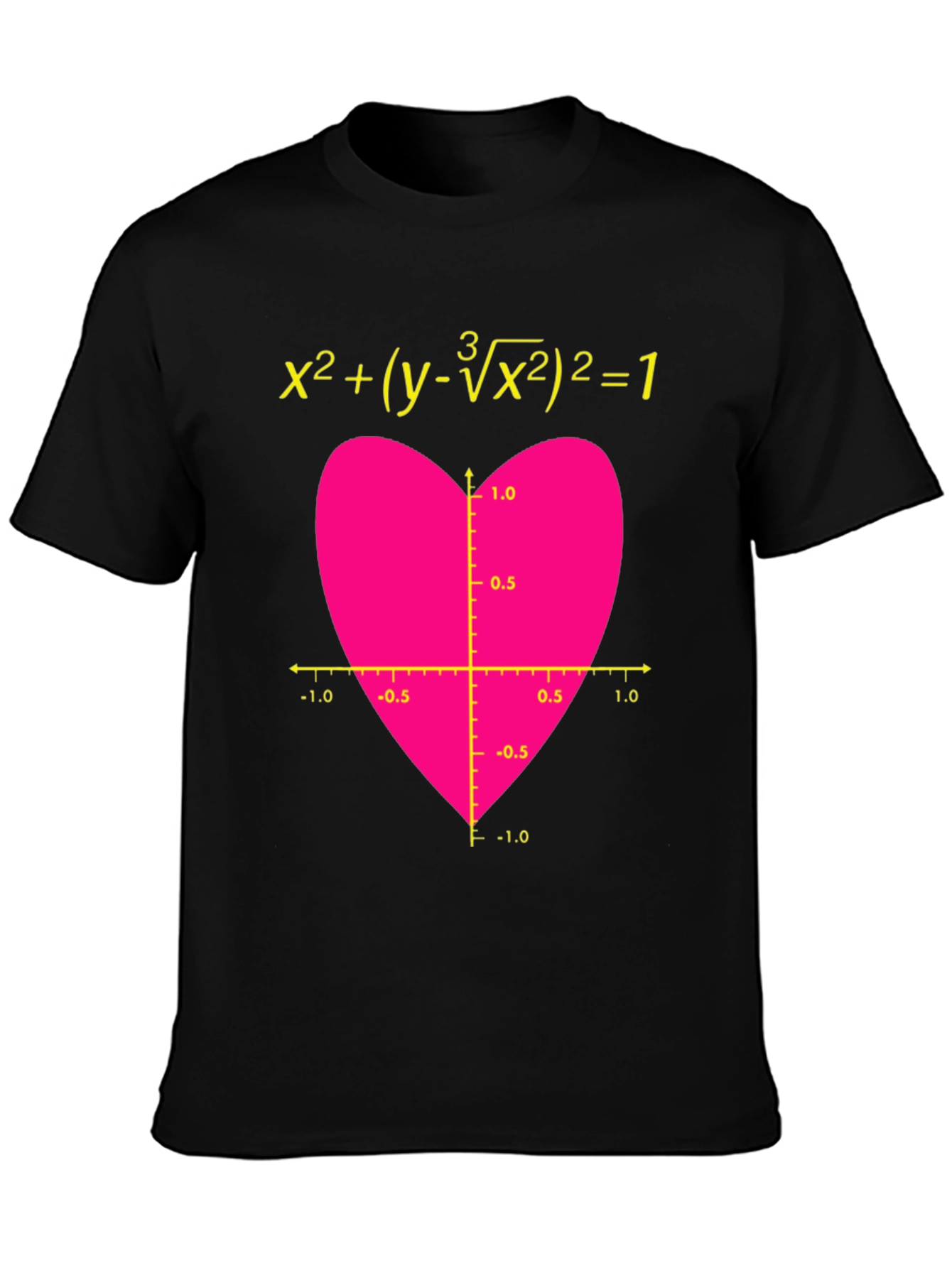 Math Equation Heart Graphic Tee
