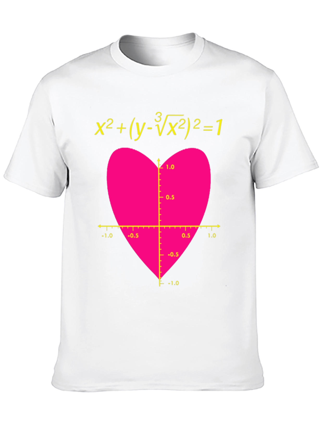 Math Equation Heart Graphic Tee