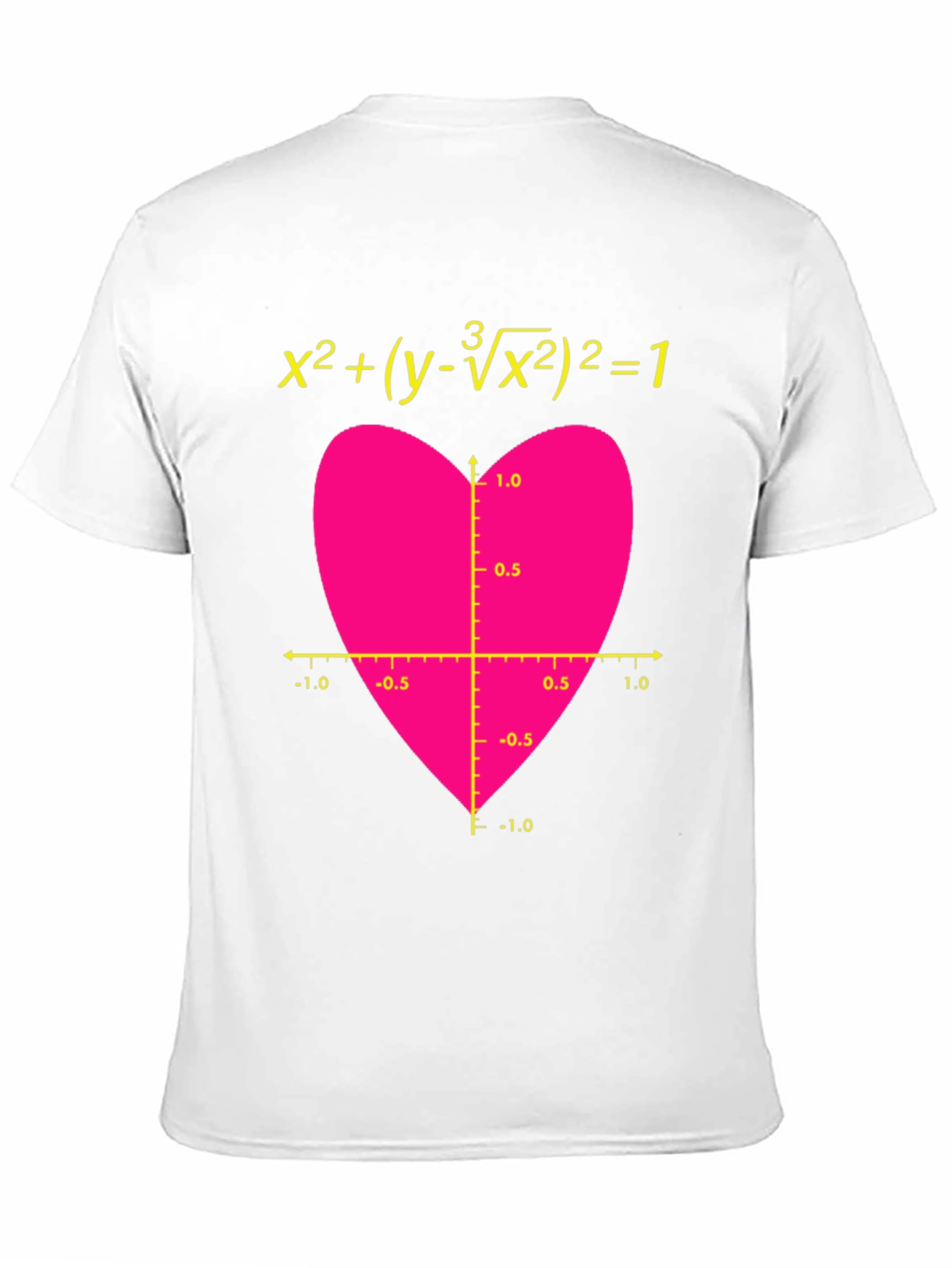 Math Equation Heart Graphic Tee