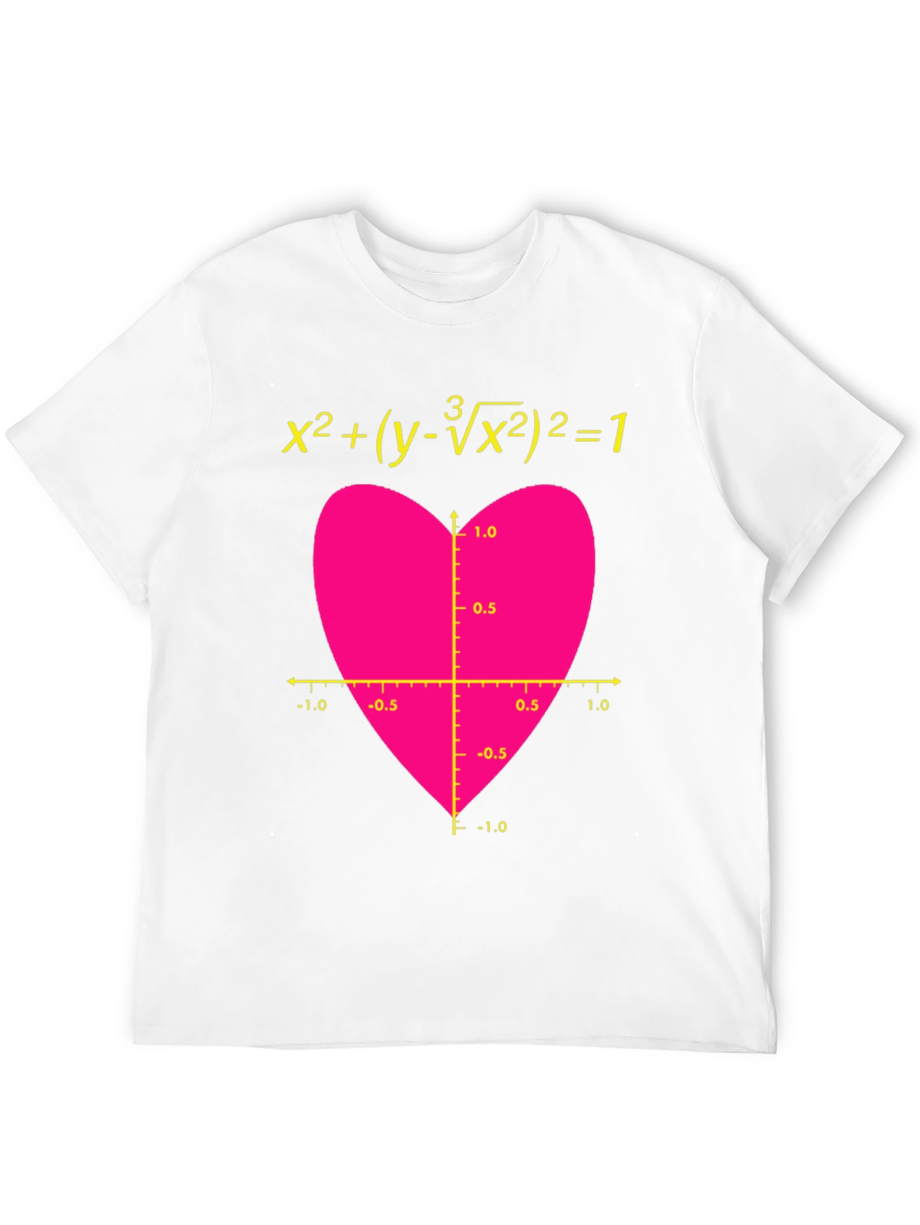 Math Equation Heart Graphic Tee