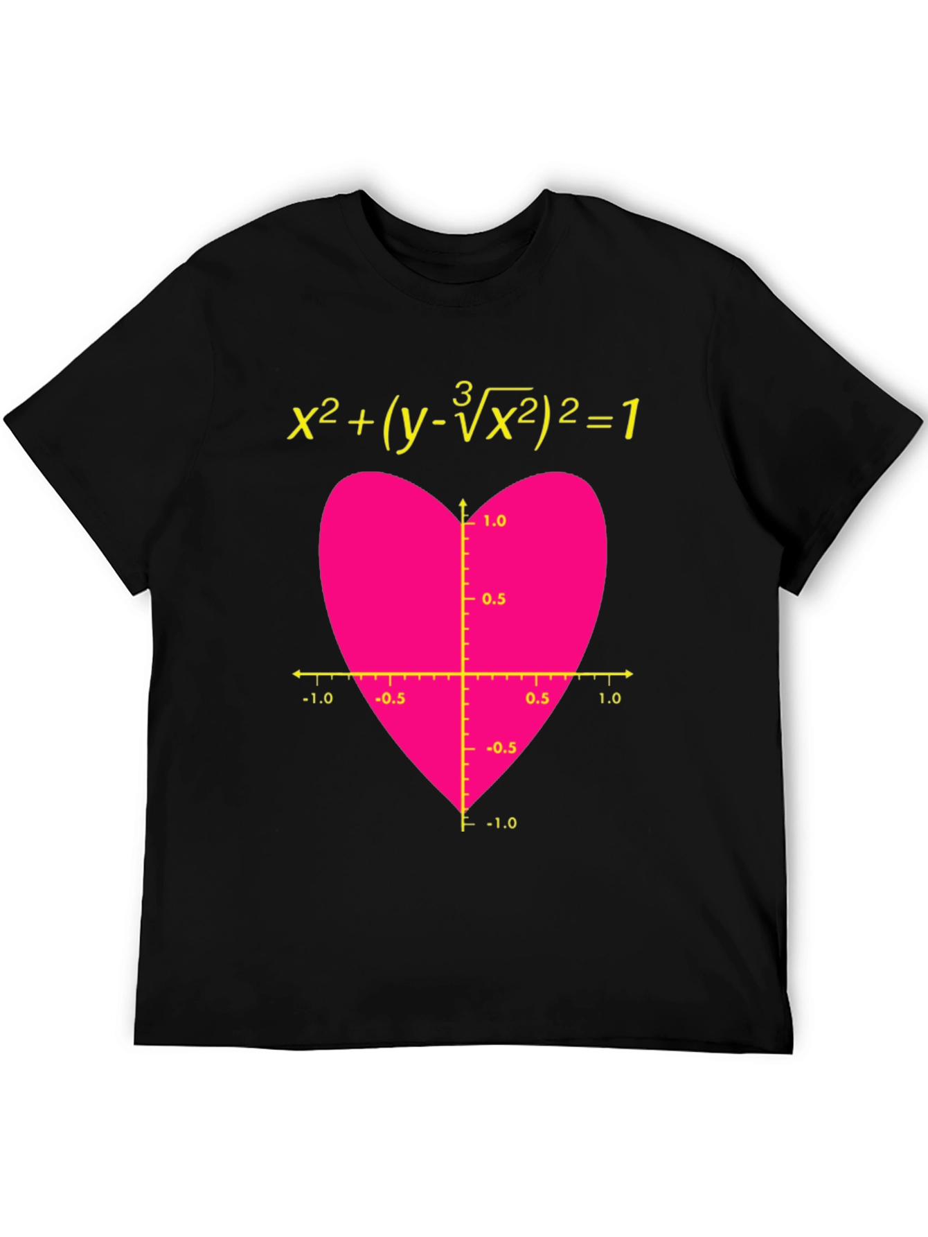 Math Equation Heart Graphic Tee