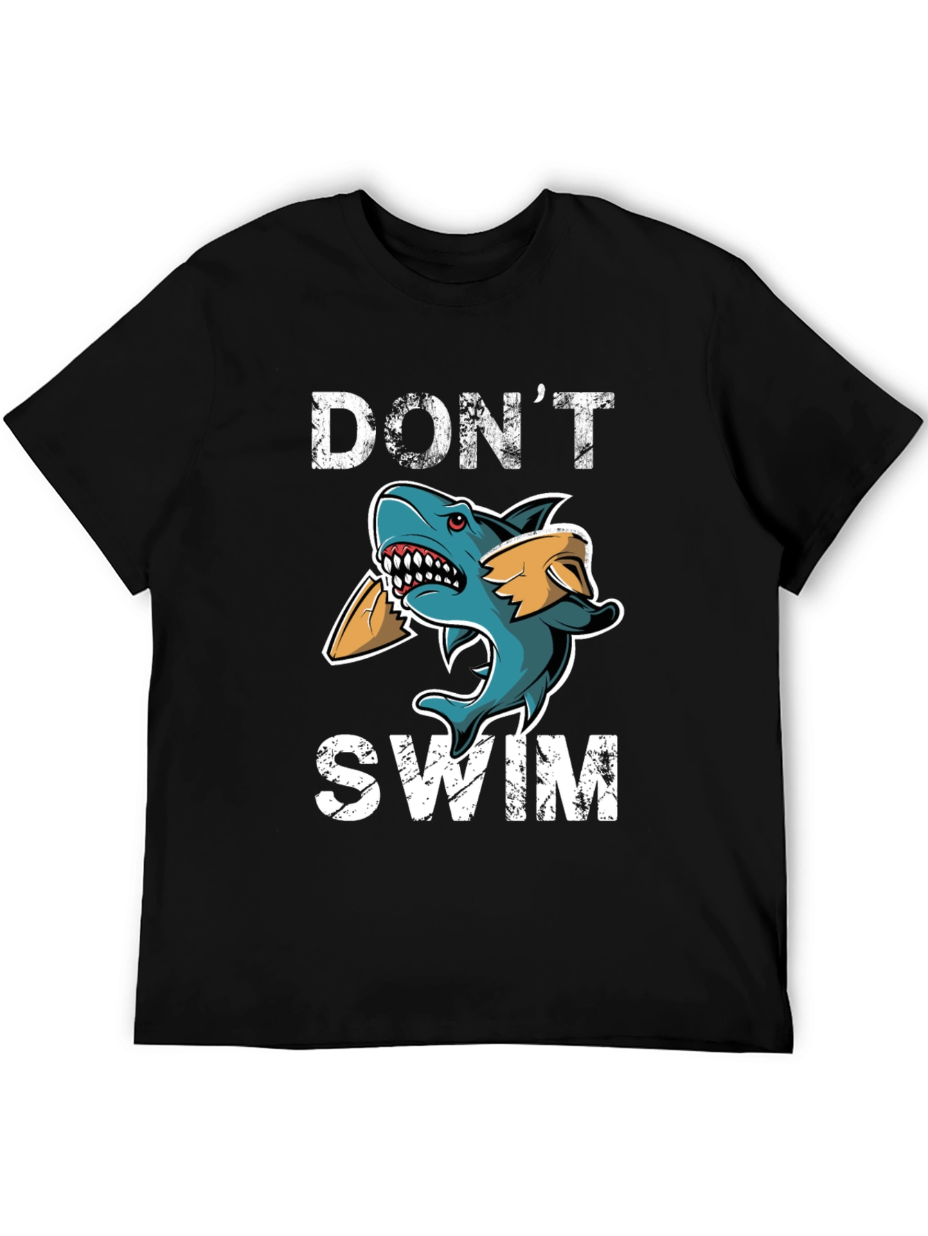 Dont Swim Shark Graphic T-Shirt