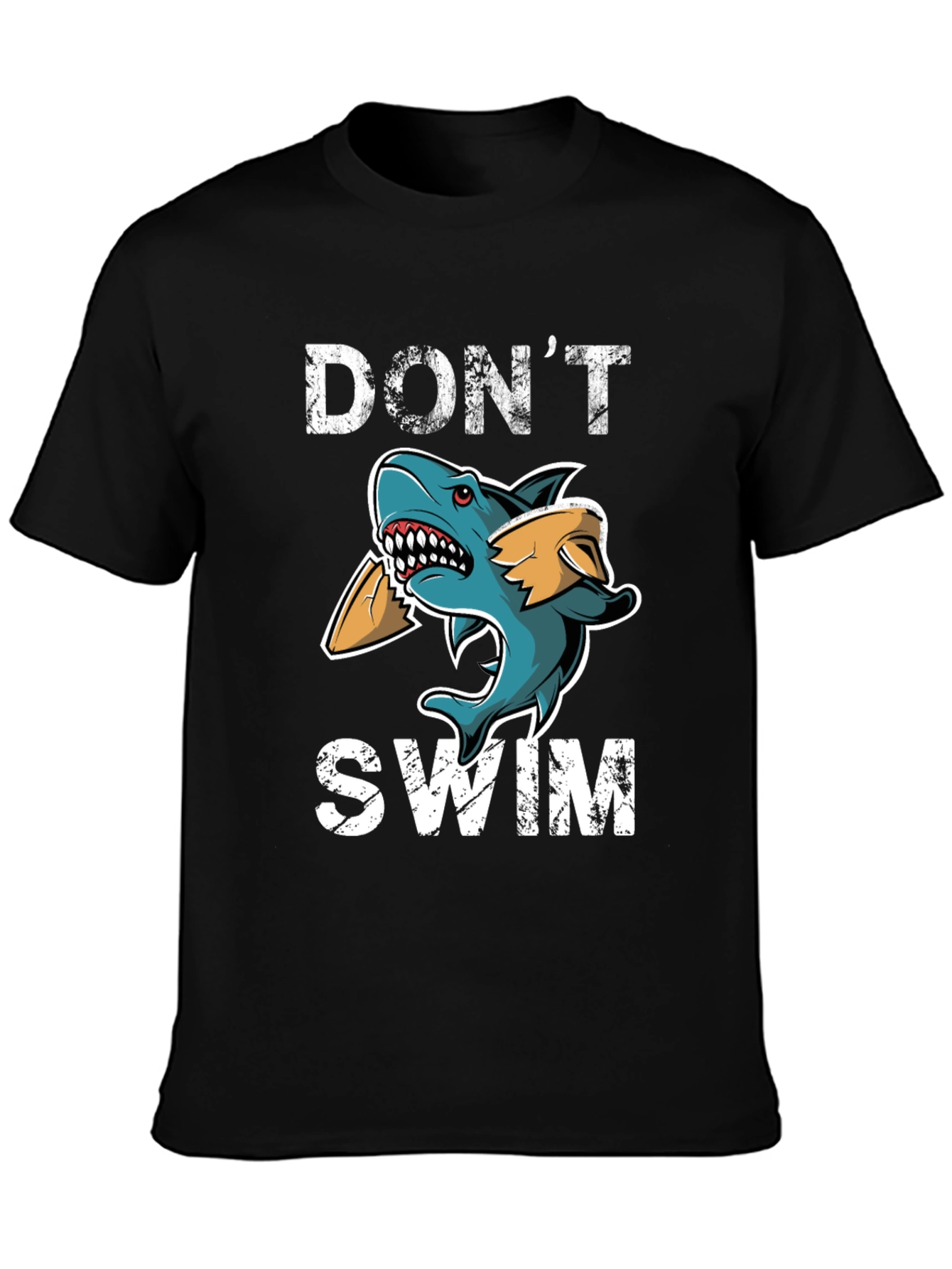 Dont Swim Shark Graphic T-Shirt