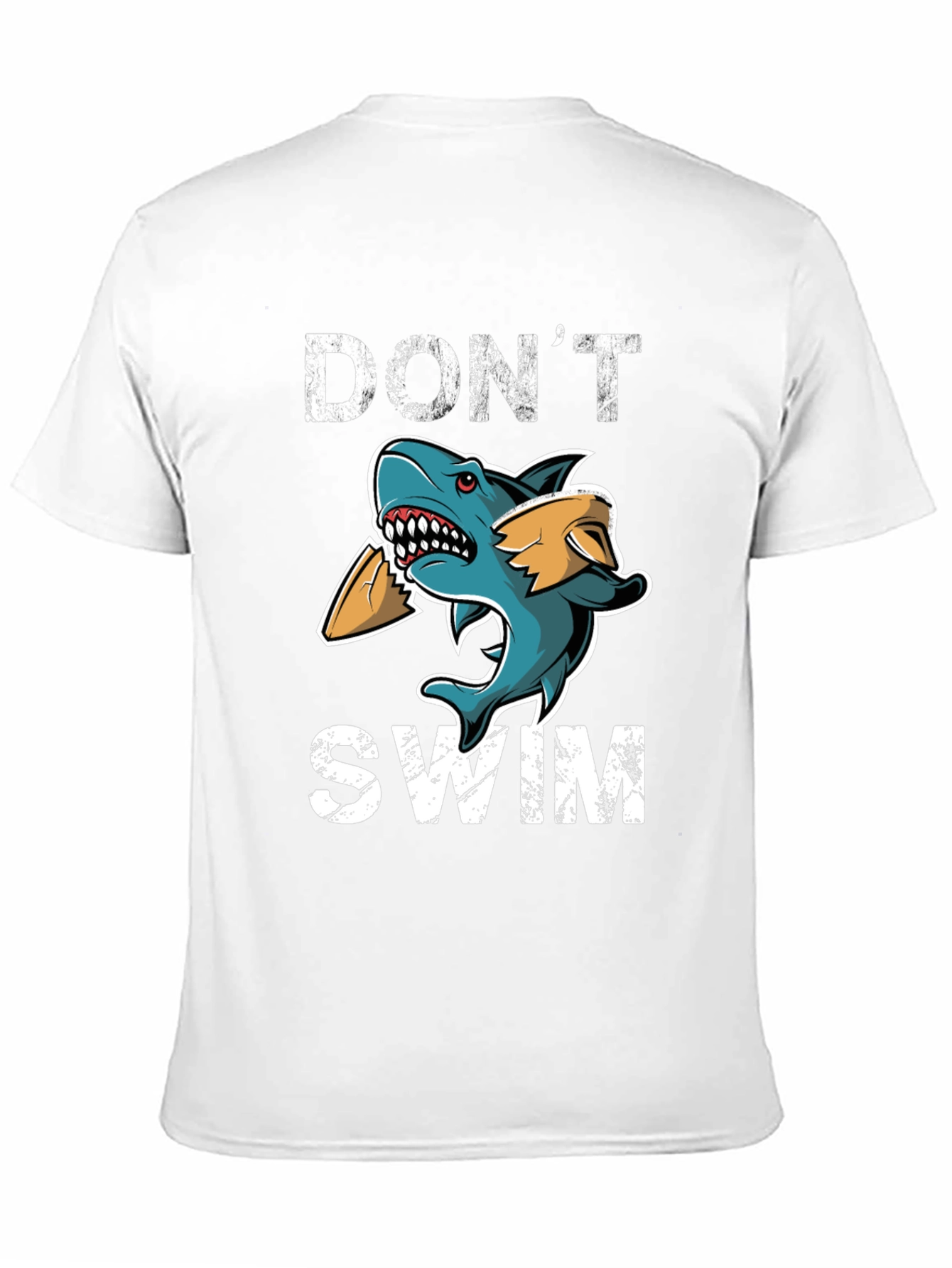 Dont Swim Shark Graphic T-Shirt