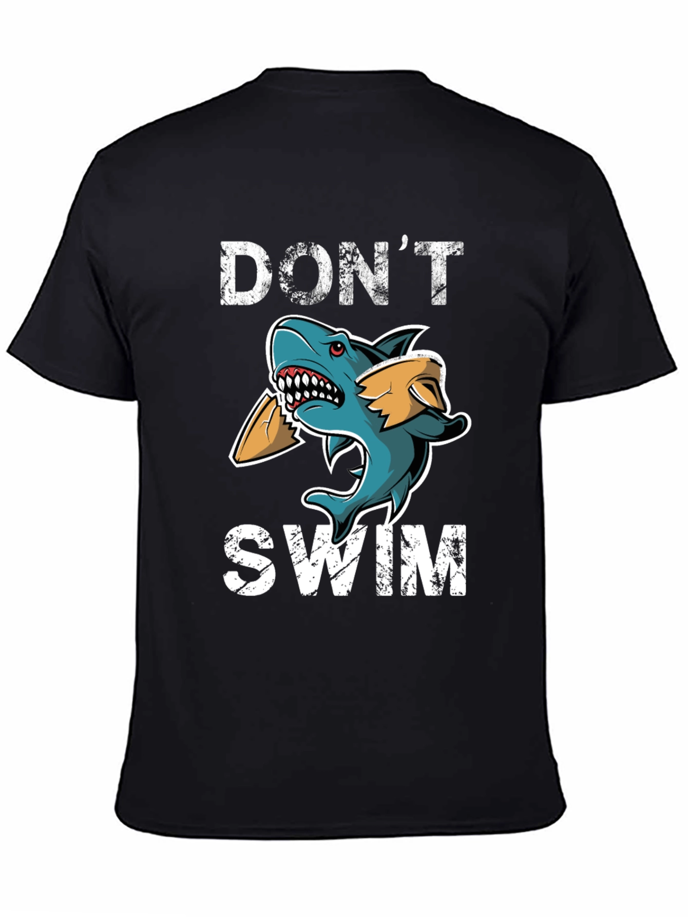 Dont Swim Shark Graphic T-Shirt