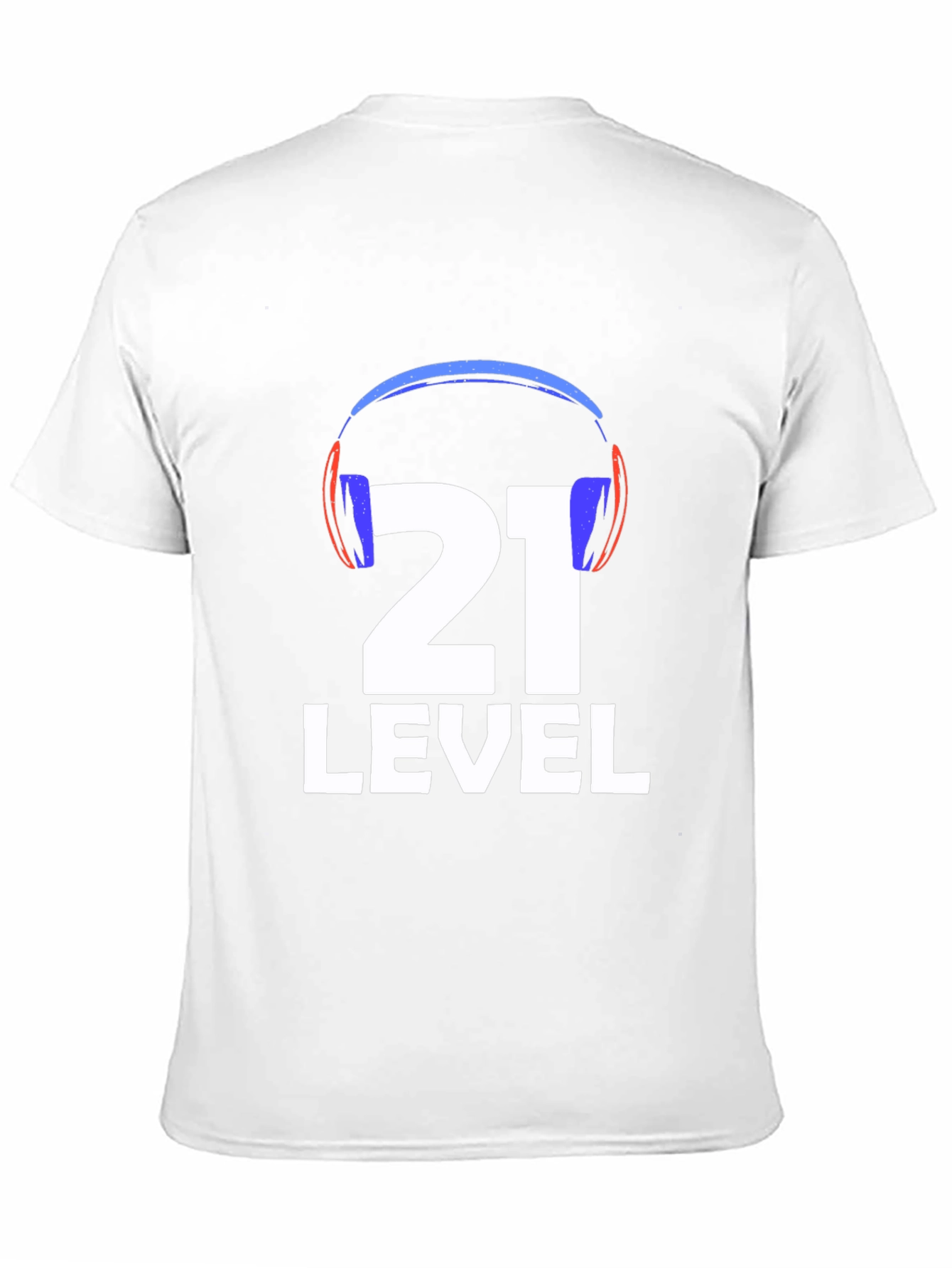 Level 21 Gamer T-Shirt - Black Cotton Blend