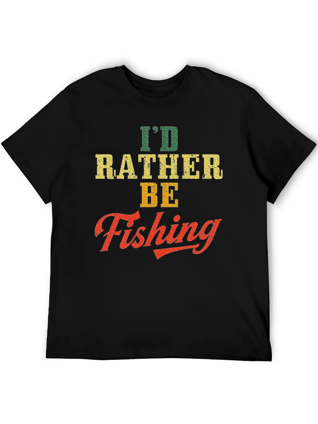 Id Rather Be Fishing T-Shirt