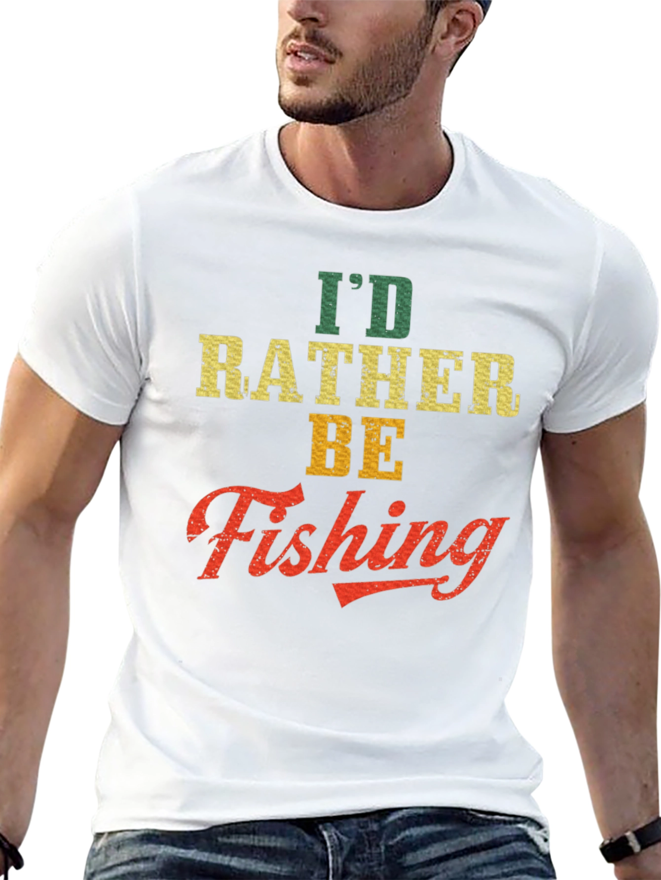 Id Rather Be Fishing T-Shirt
