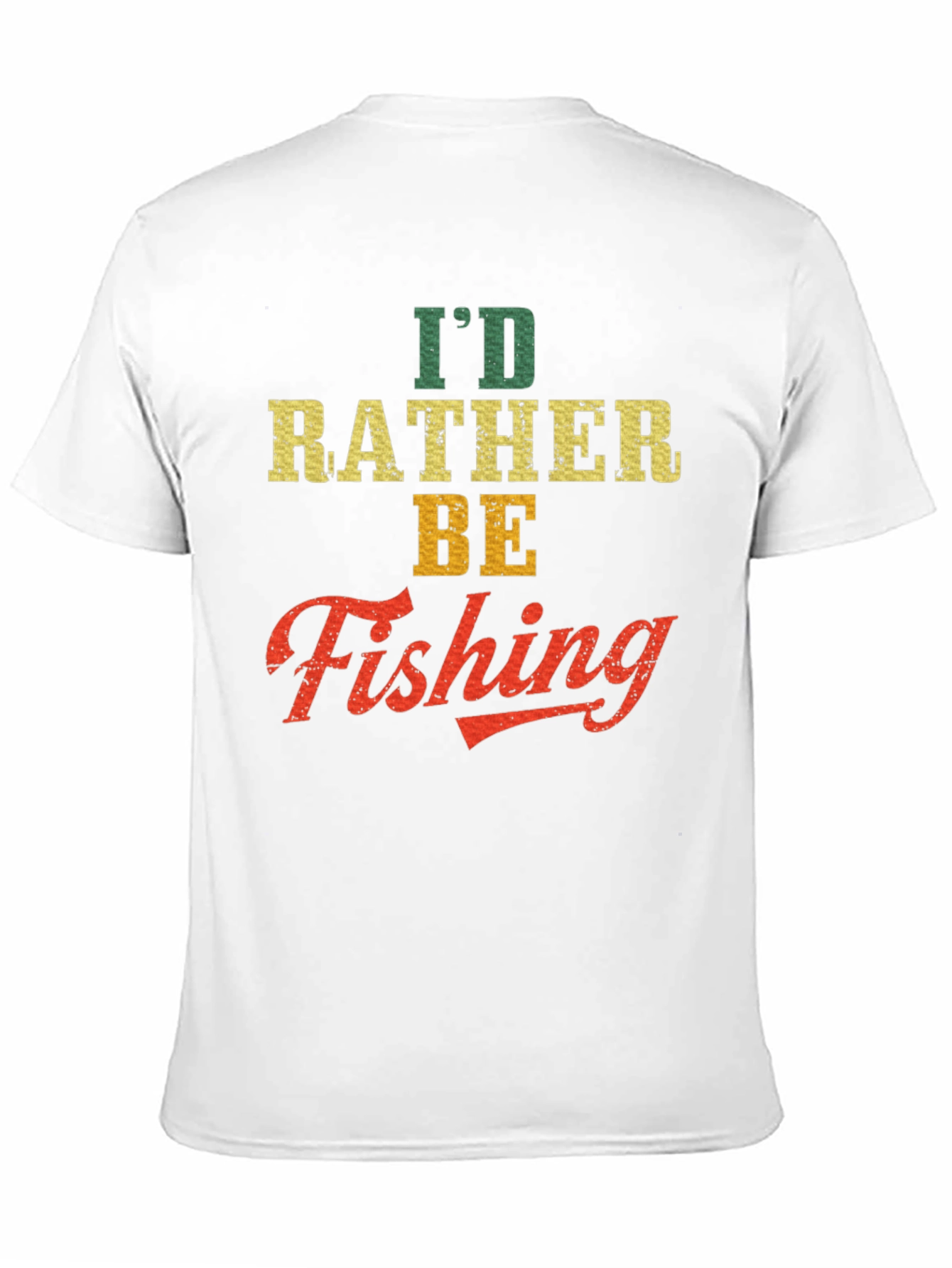 Id Rather Be Fishing T-Shirt